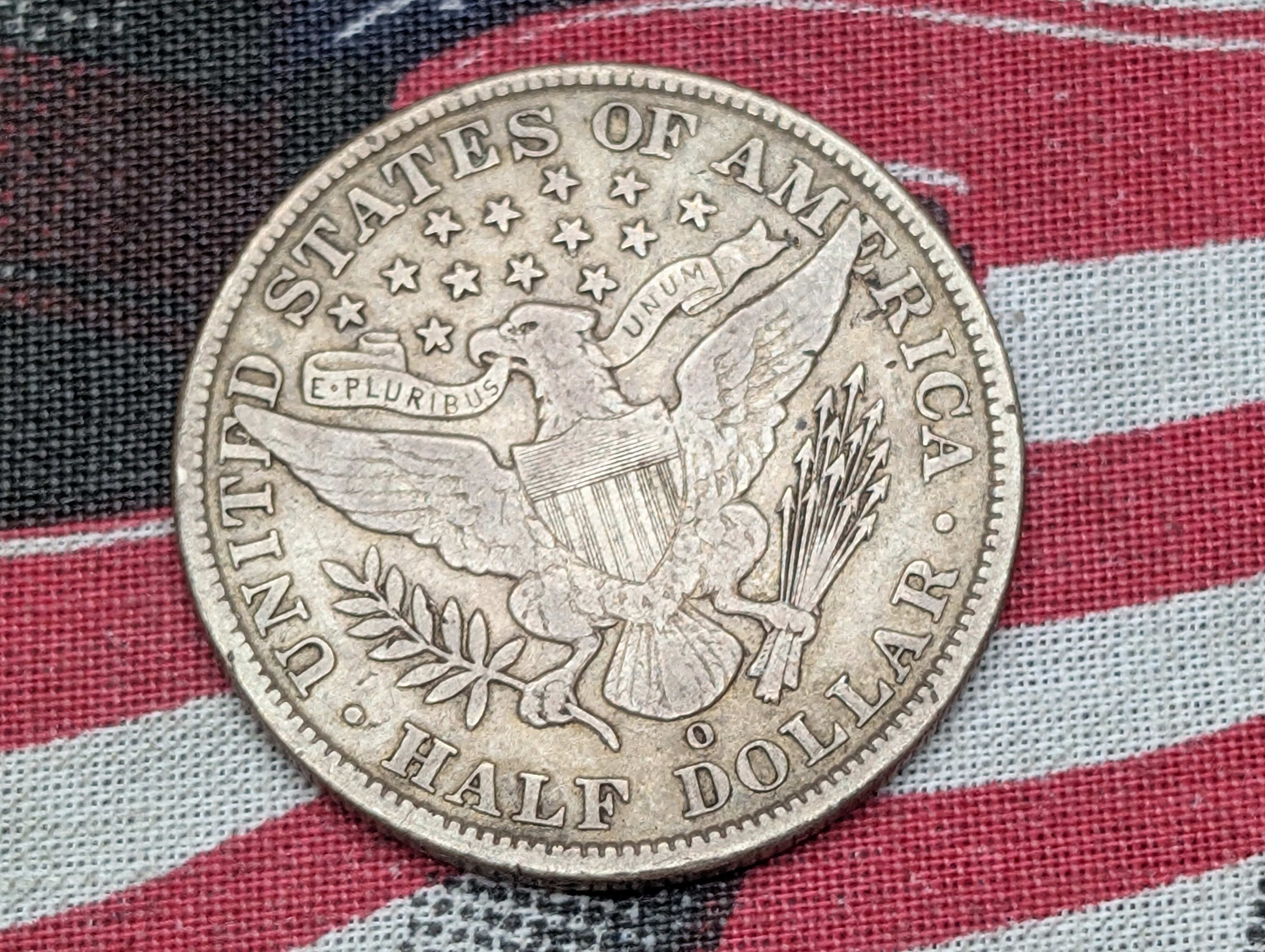 1903-O Barber 90% Silver Half Dollar