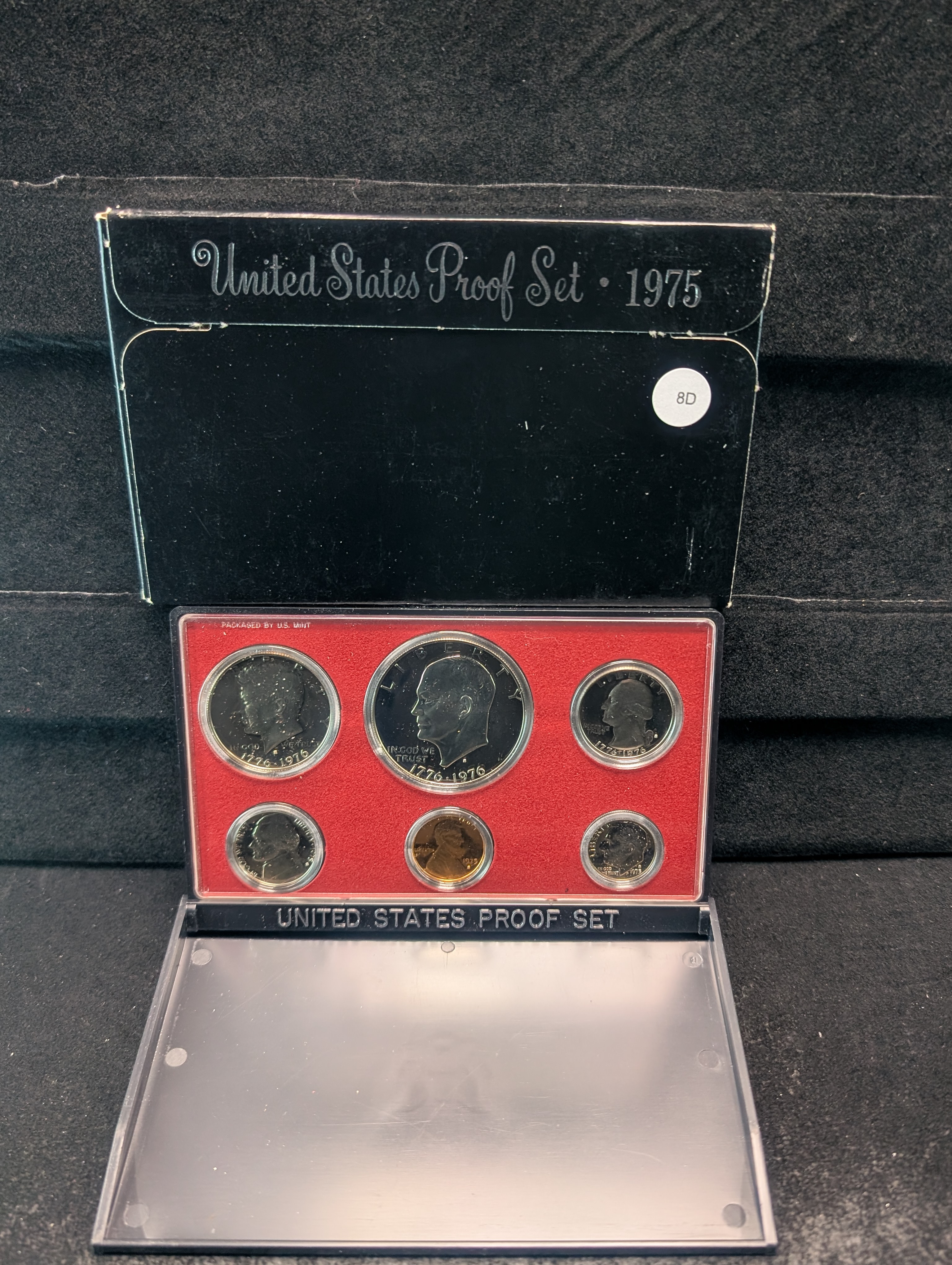 1975-S United States Proof Set - Includes Bicentennial Ike Dollar, Kennedy Half Dollar and Washington Quarter!