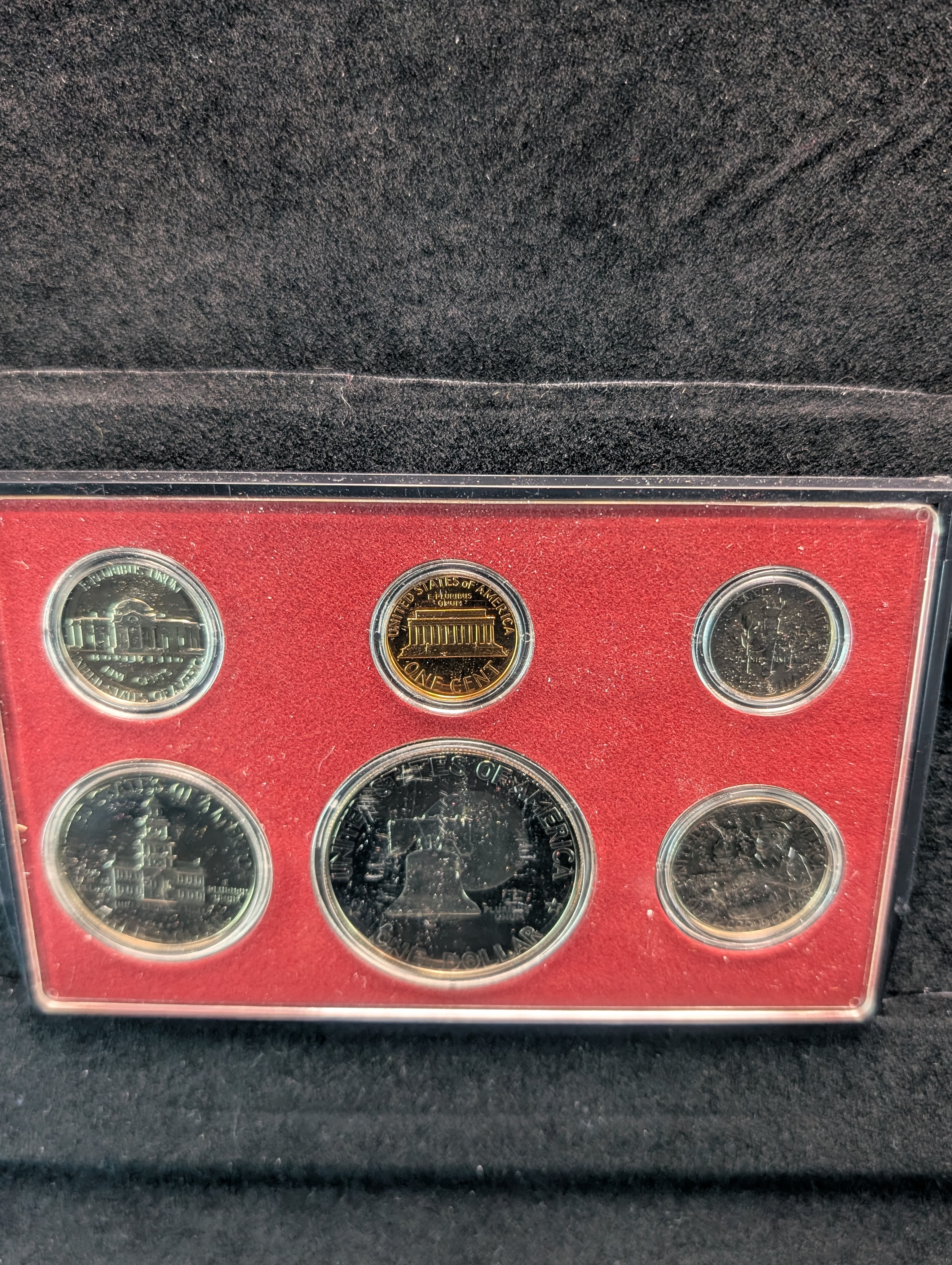 1975-S United States Proof Set - Includes Bicentennial Ike Dollar, Kennedy Half Dollar and Washington Quarter!