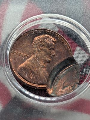 No Date Error Off Center Lincoln Memorial Cent Condition PLEASE NOTE Some coins may have a 