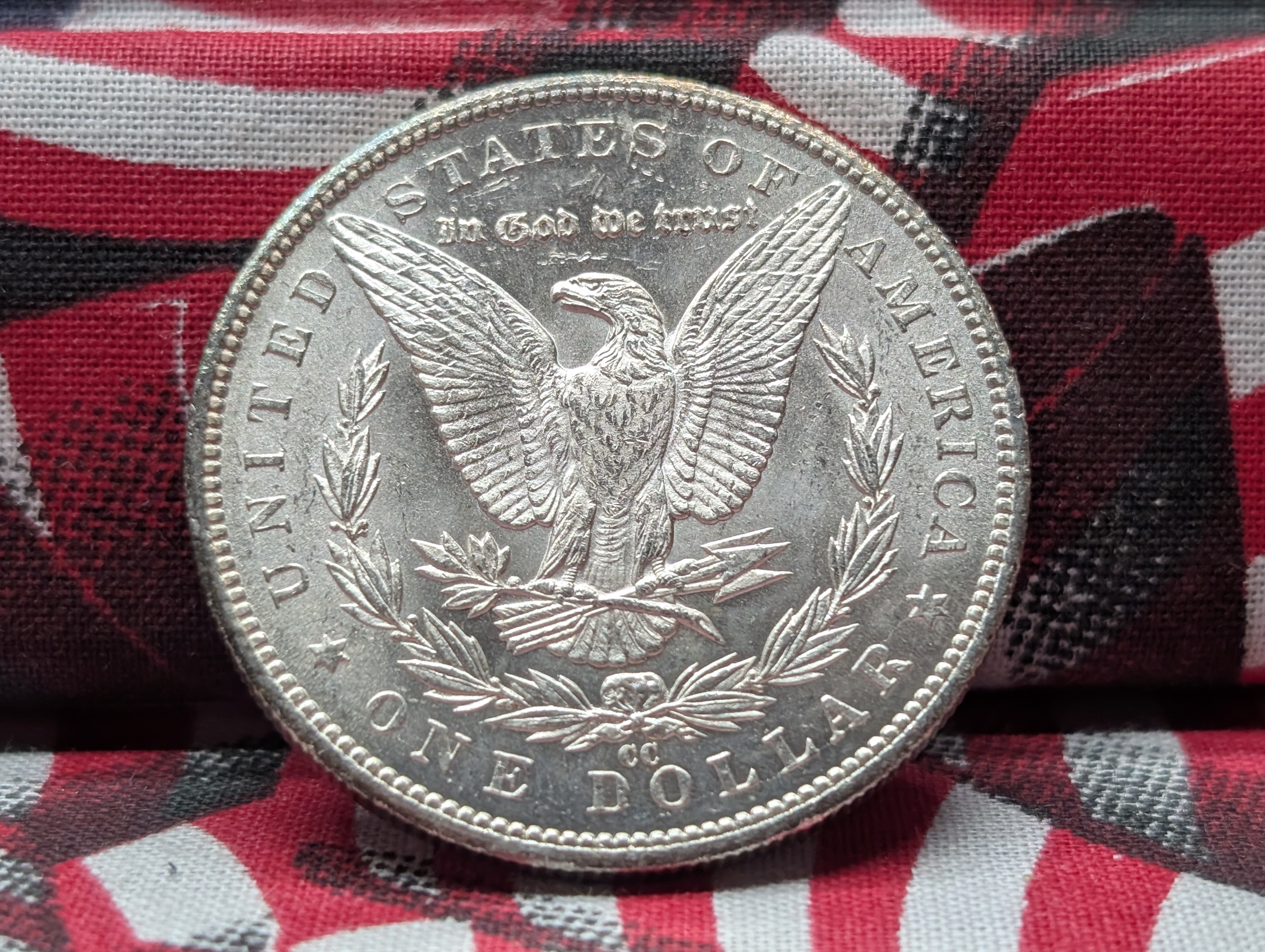 1884-CC Morgan Silver Dollar - Crisp BU Condition