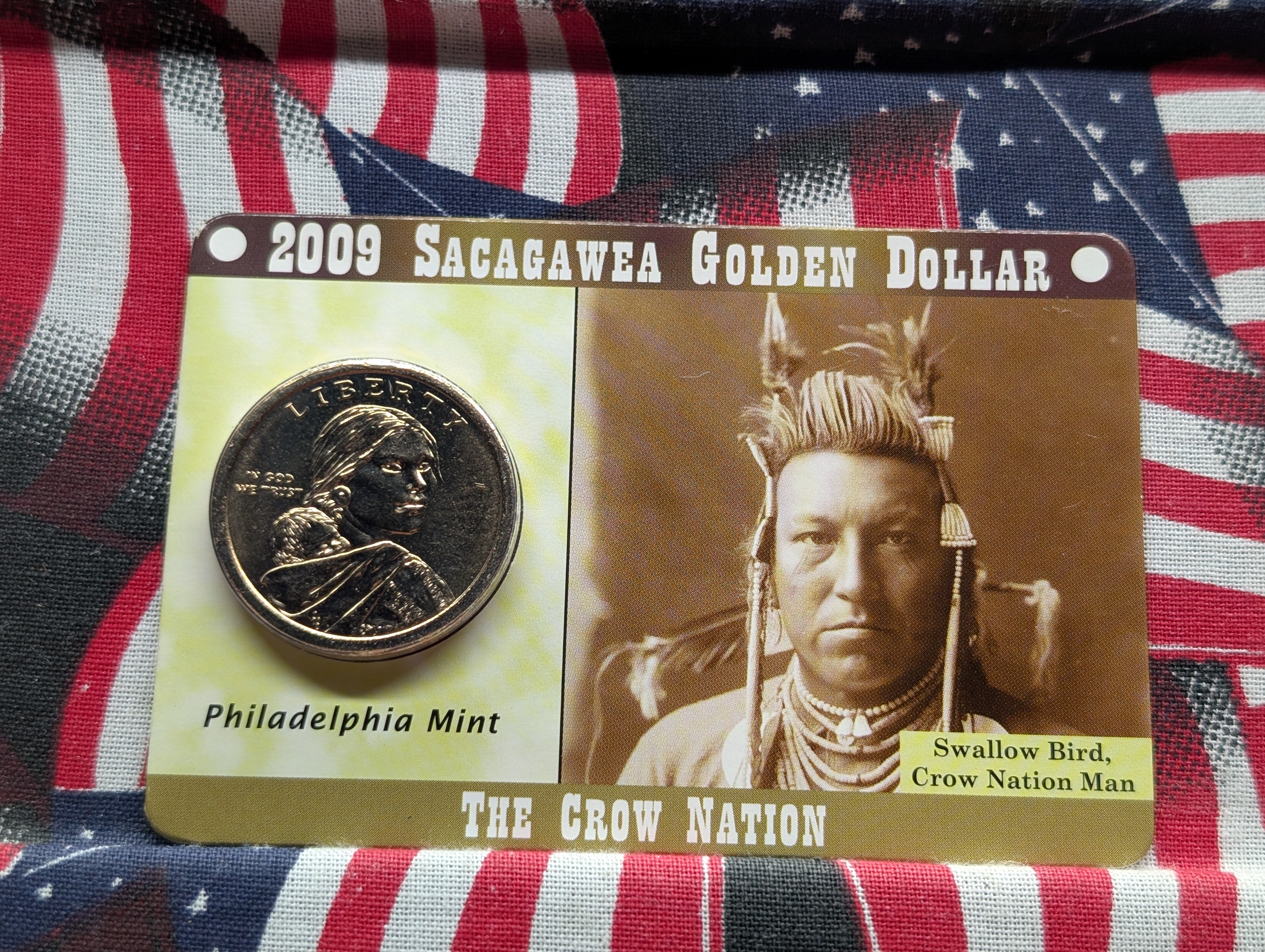 (5) Sacagawea Golden Dollars - Includes 2001-P, 2002-D, 2007-P, 2009-P, & 2010-P