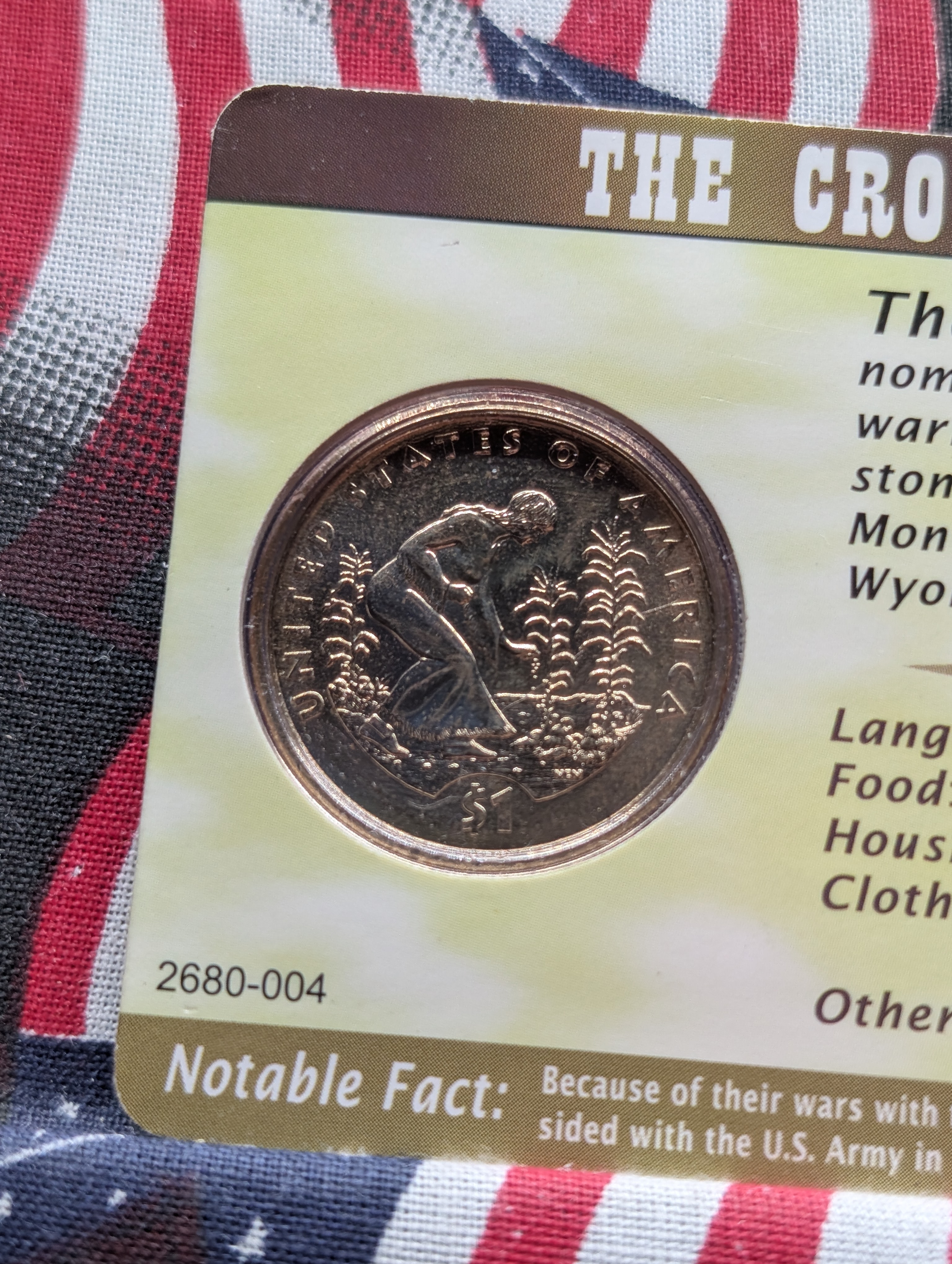 (5) Sacagawea Golden Dollars - Includes 2001-P, 2002-D, 2007-P, 2009-P, & 2010-P
