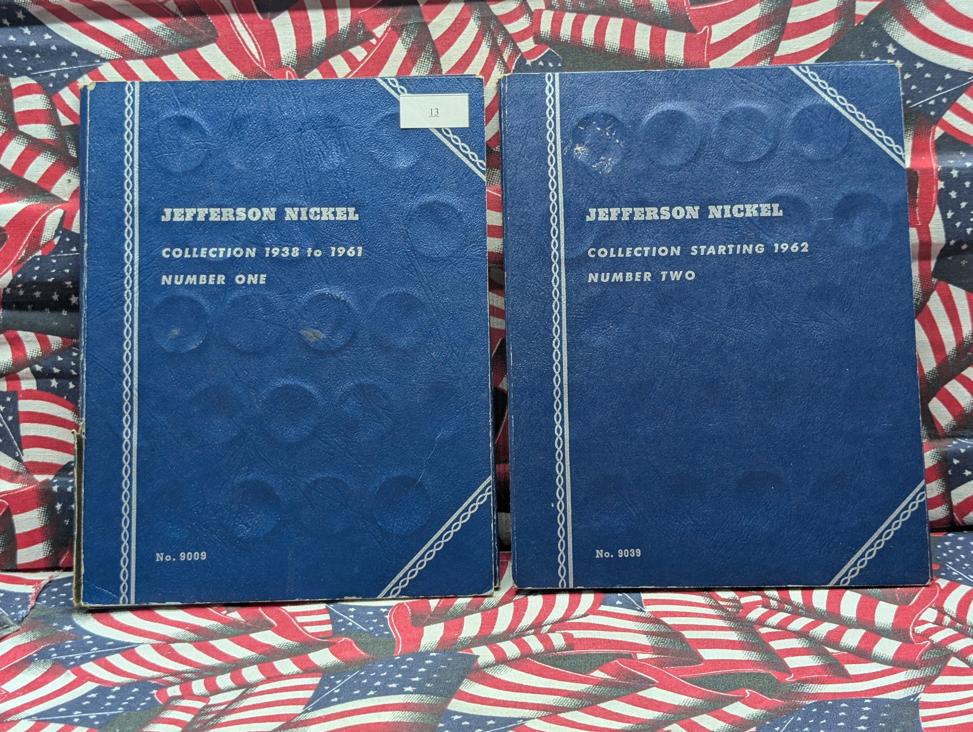 (2 Album) Partial Jefferson Nickel Collection Number One and Number Two, 36 Coins
