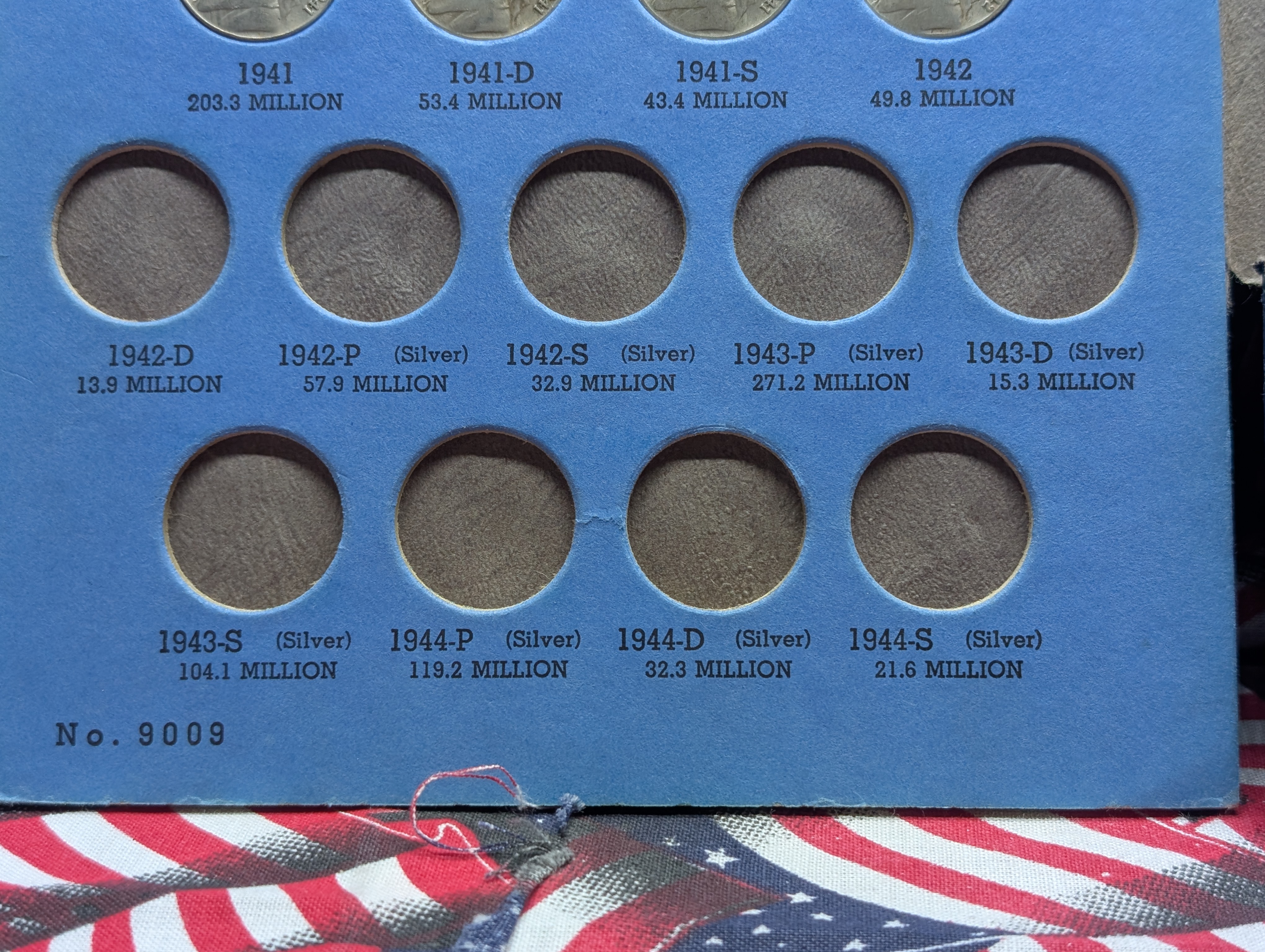 (2 Album) Partial Jefferson Nickel Collection Number One and Number Two, 36 Coins