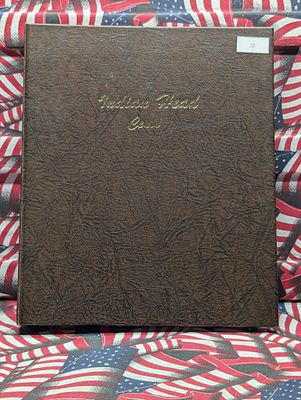 Partial Dansco Indian Head Cent Book, 32 Coins Condition PLEASE NOTE Some coins may have a 
