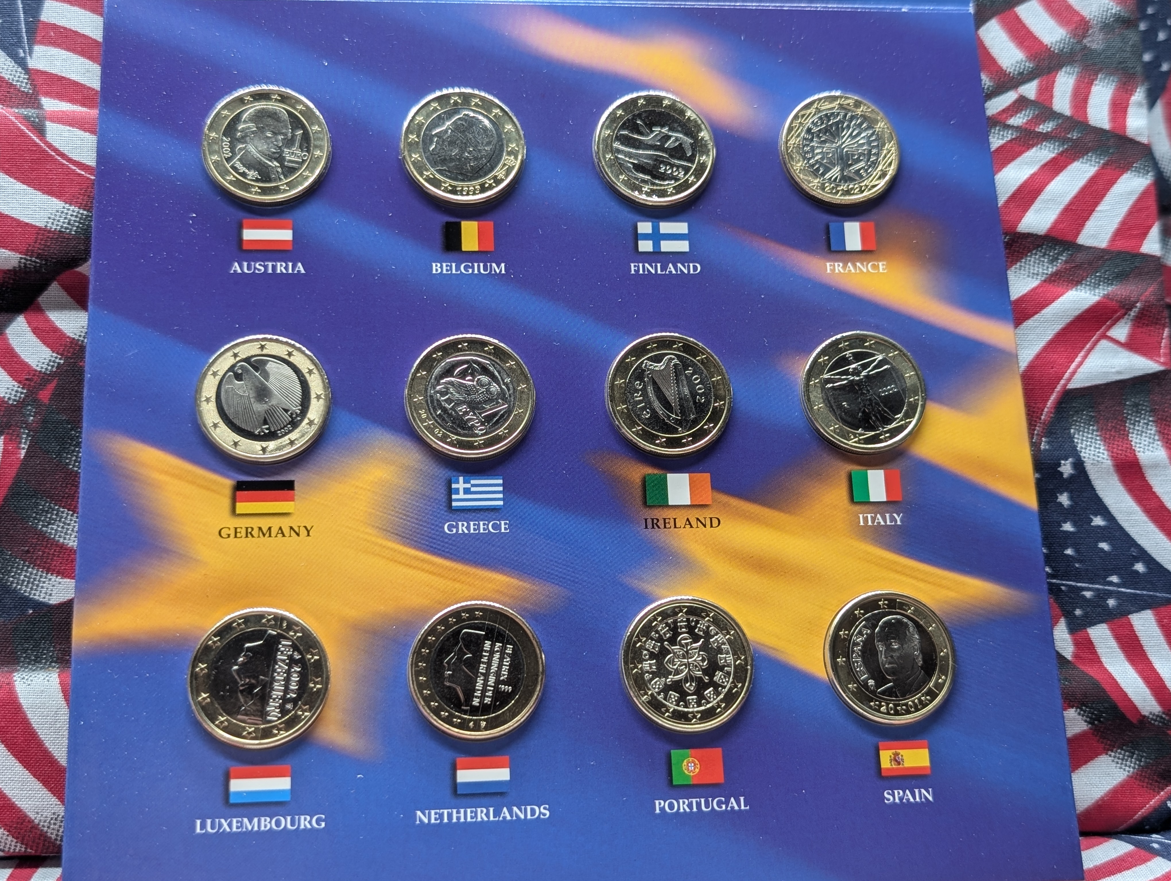 2002-D State Quarters & Euro Coin Collection