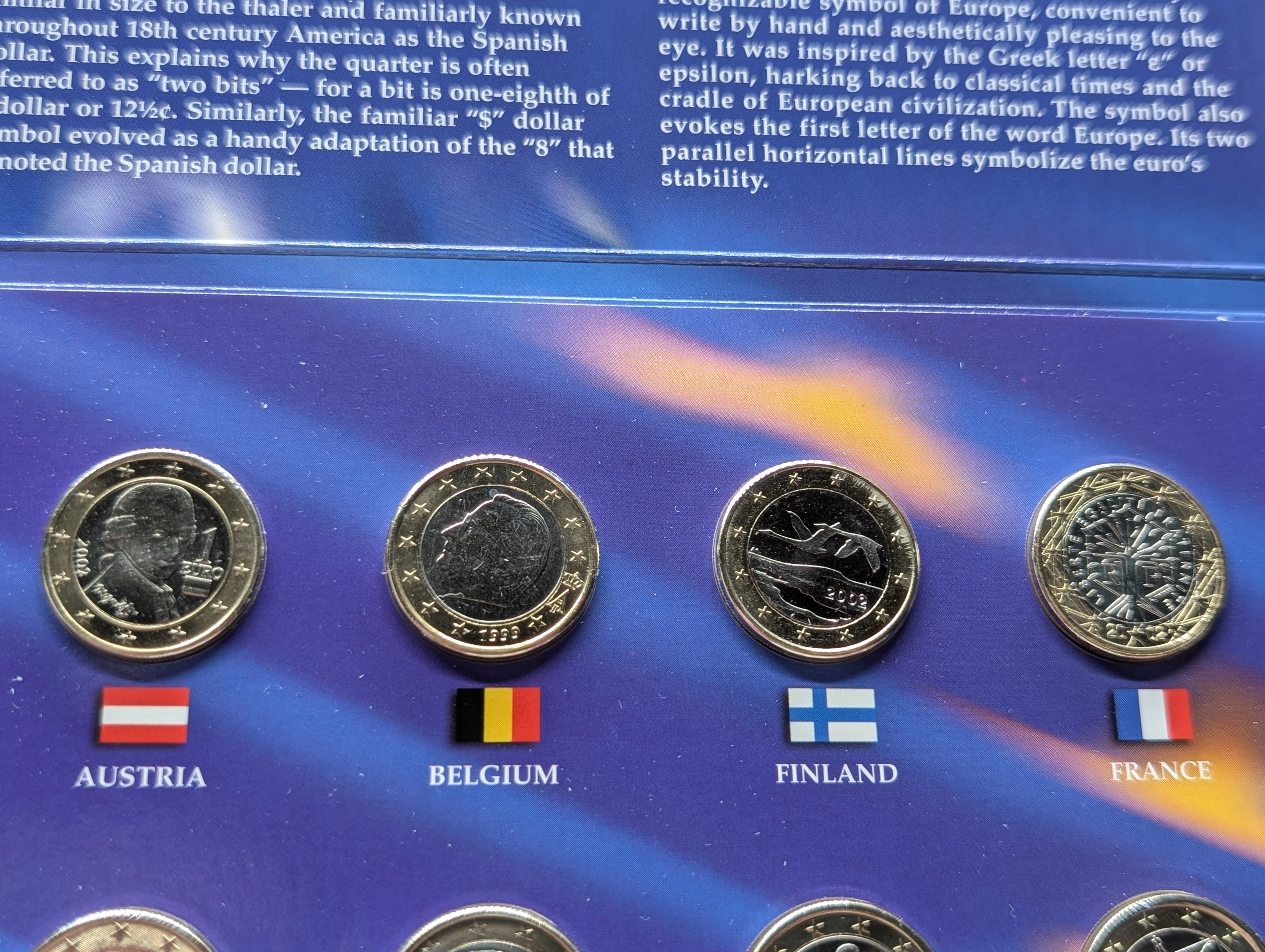 2002-D State Quarters & Euro Coin Collection