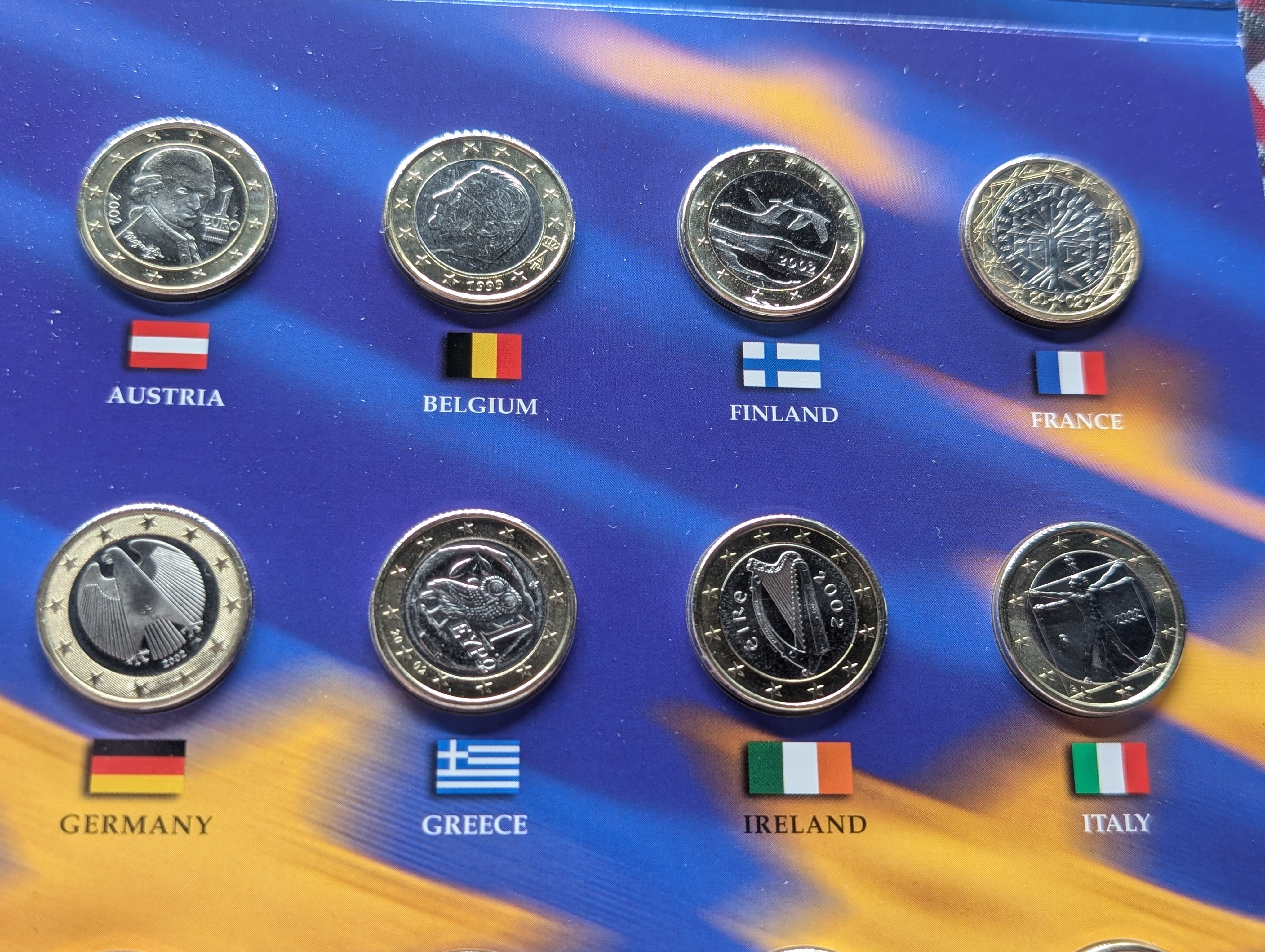2002-D State Quarters & Euro Coin Collection