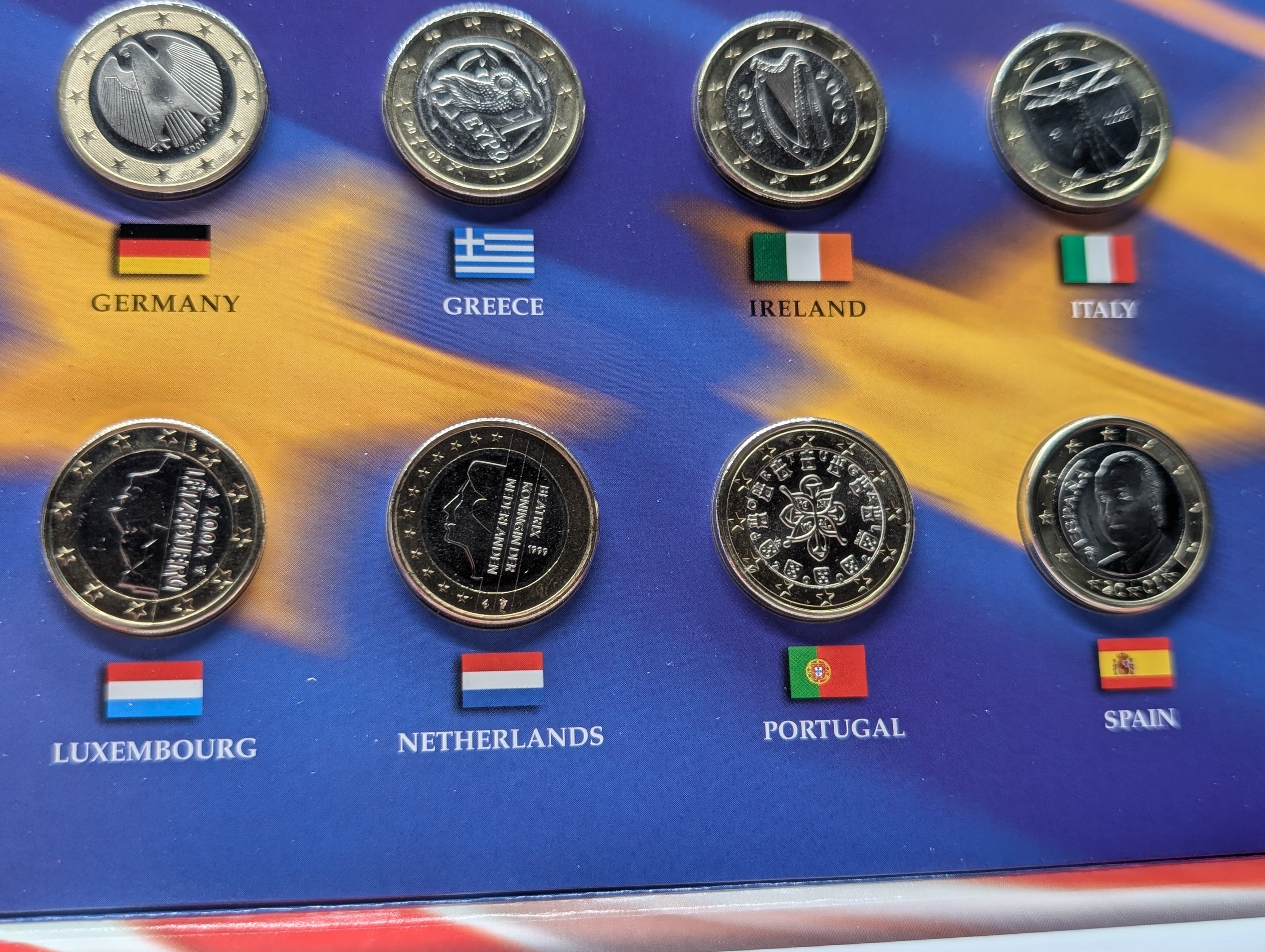 2002-D State Quarters & Euro Coin Collection