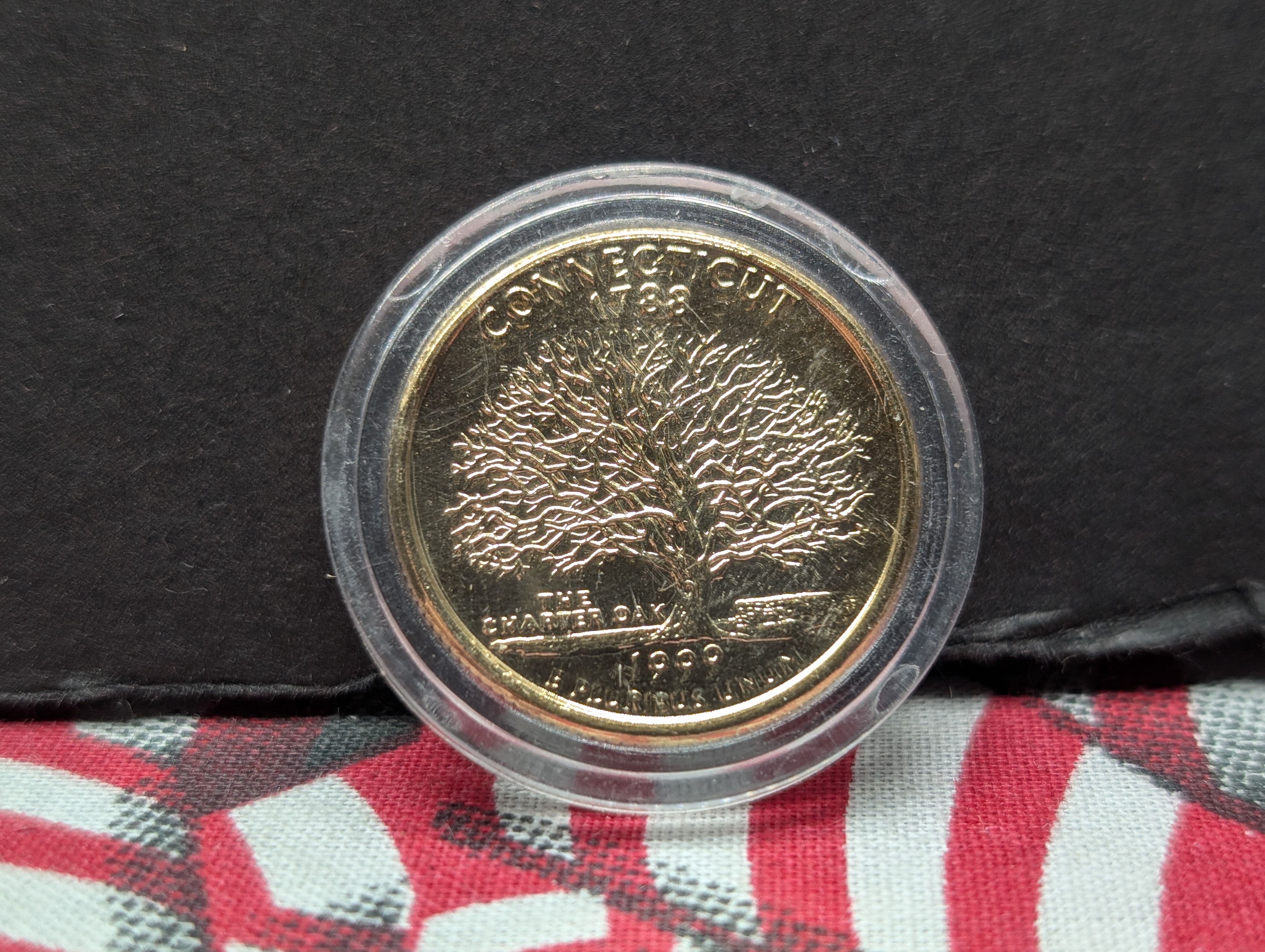 1999 24kt Gold Plated State Quarter Set
