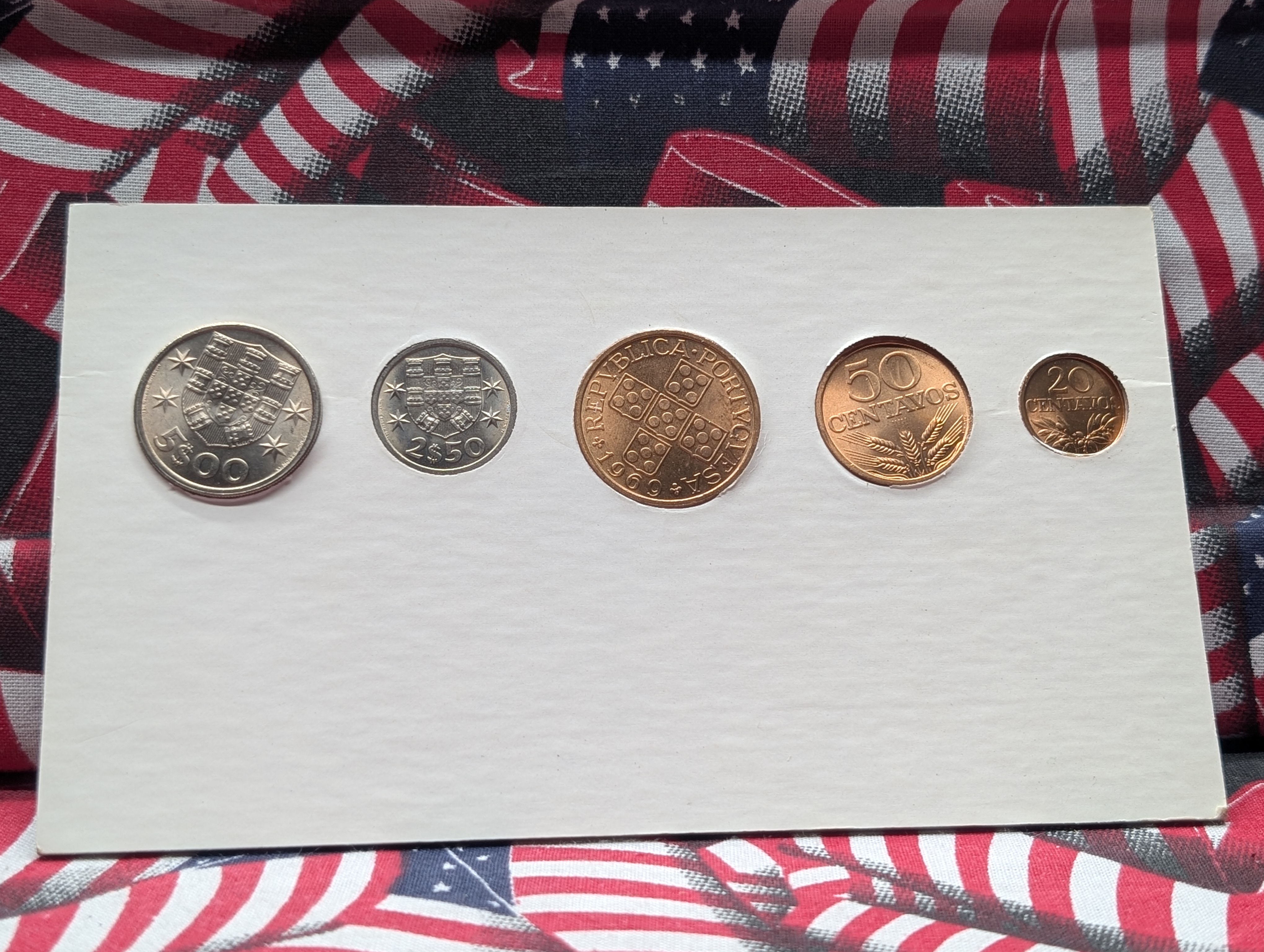 Portugal Modern Uncirculated Type Set - 5 Coins