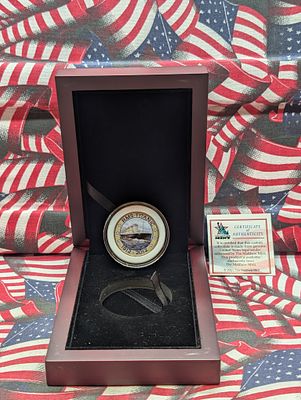 RMS Titanic 1912-2012 Colorized Kennedy Half Dollar with COA Condition PLEASE NOTE Some coins 