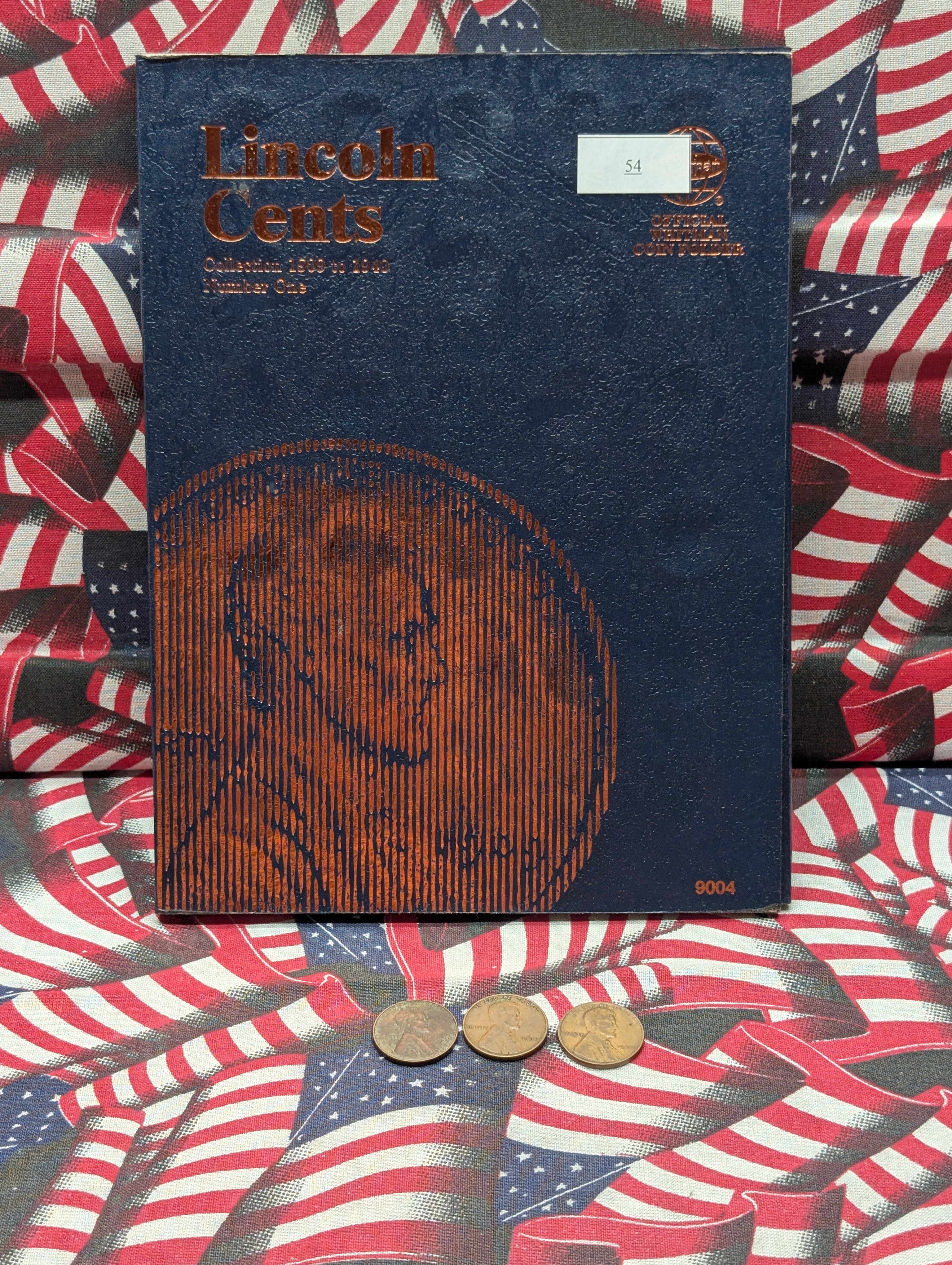 Partial Lincoln Cent Collection 1909-1940 Book, 24 Coins