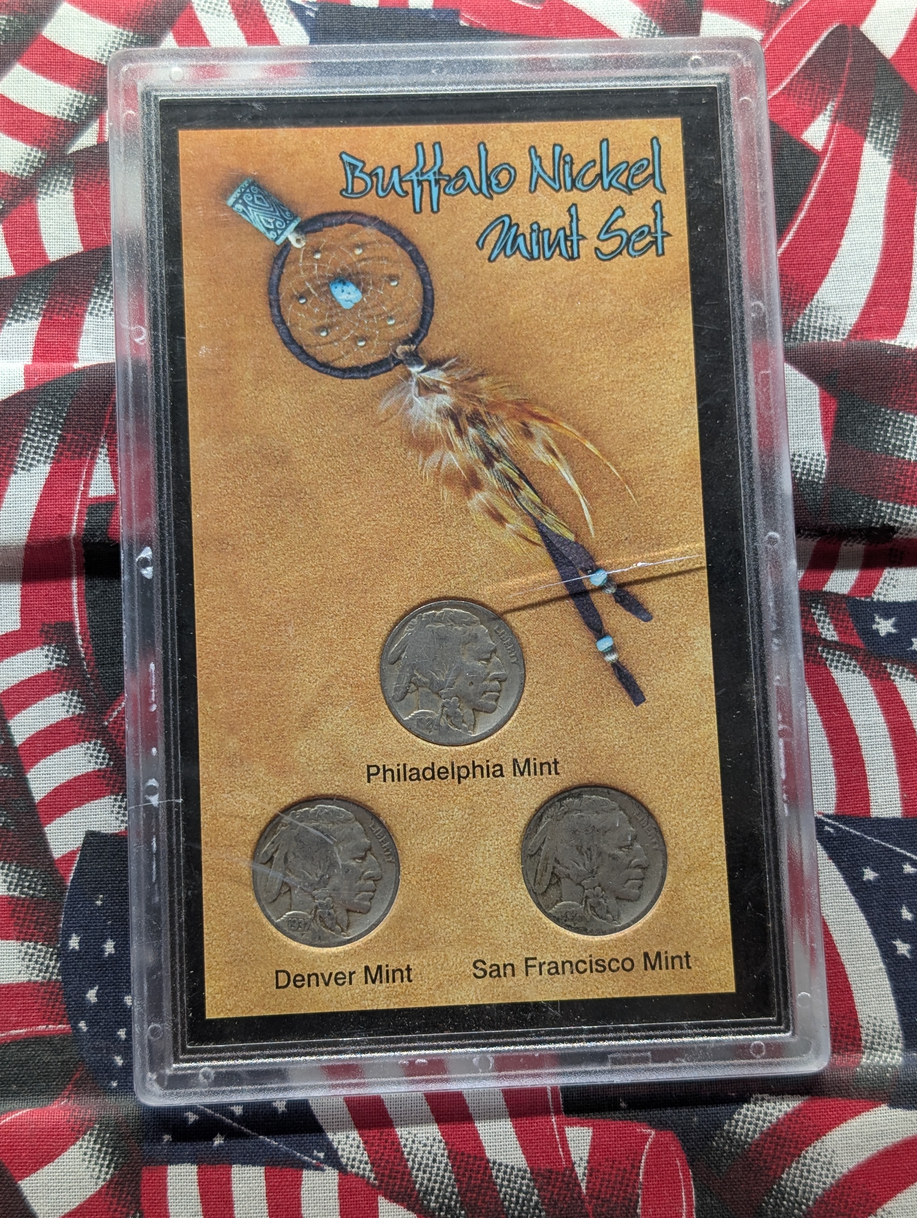 Assorted Date Indian Head Buffalo Nickel P, D, & S Mint Mark Set