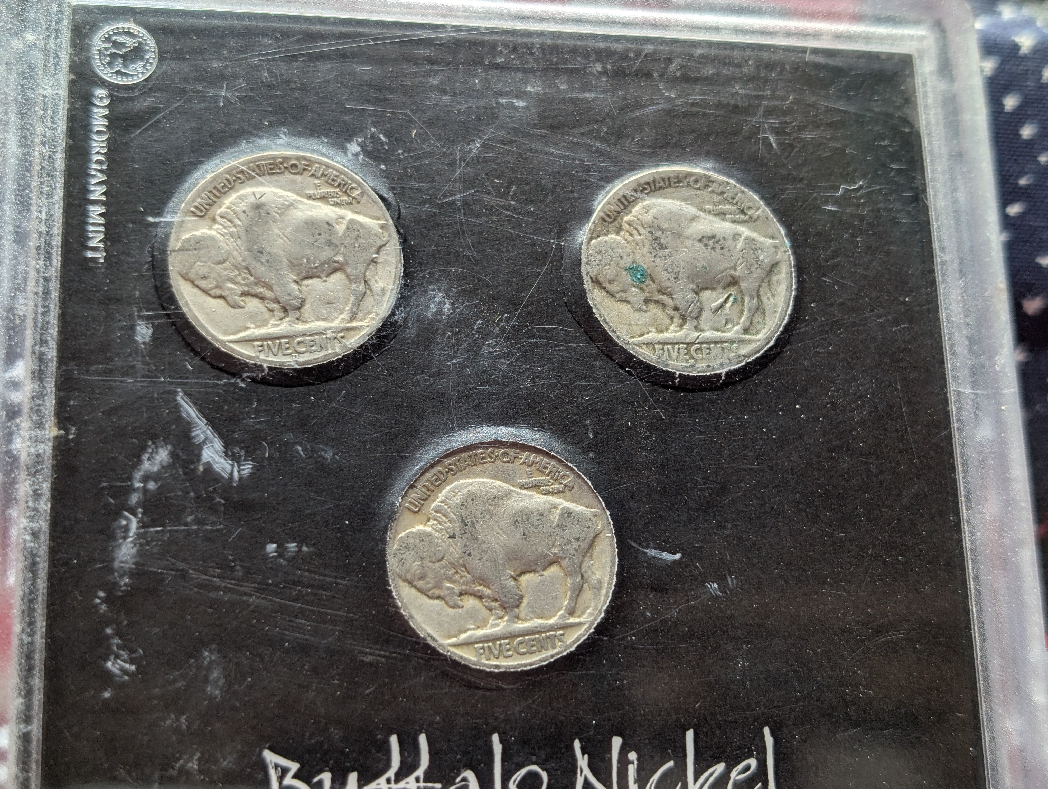 Assorted Date Indian Head Buffalo Nickel P, D, & S Mint Mark Set