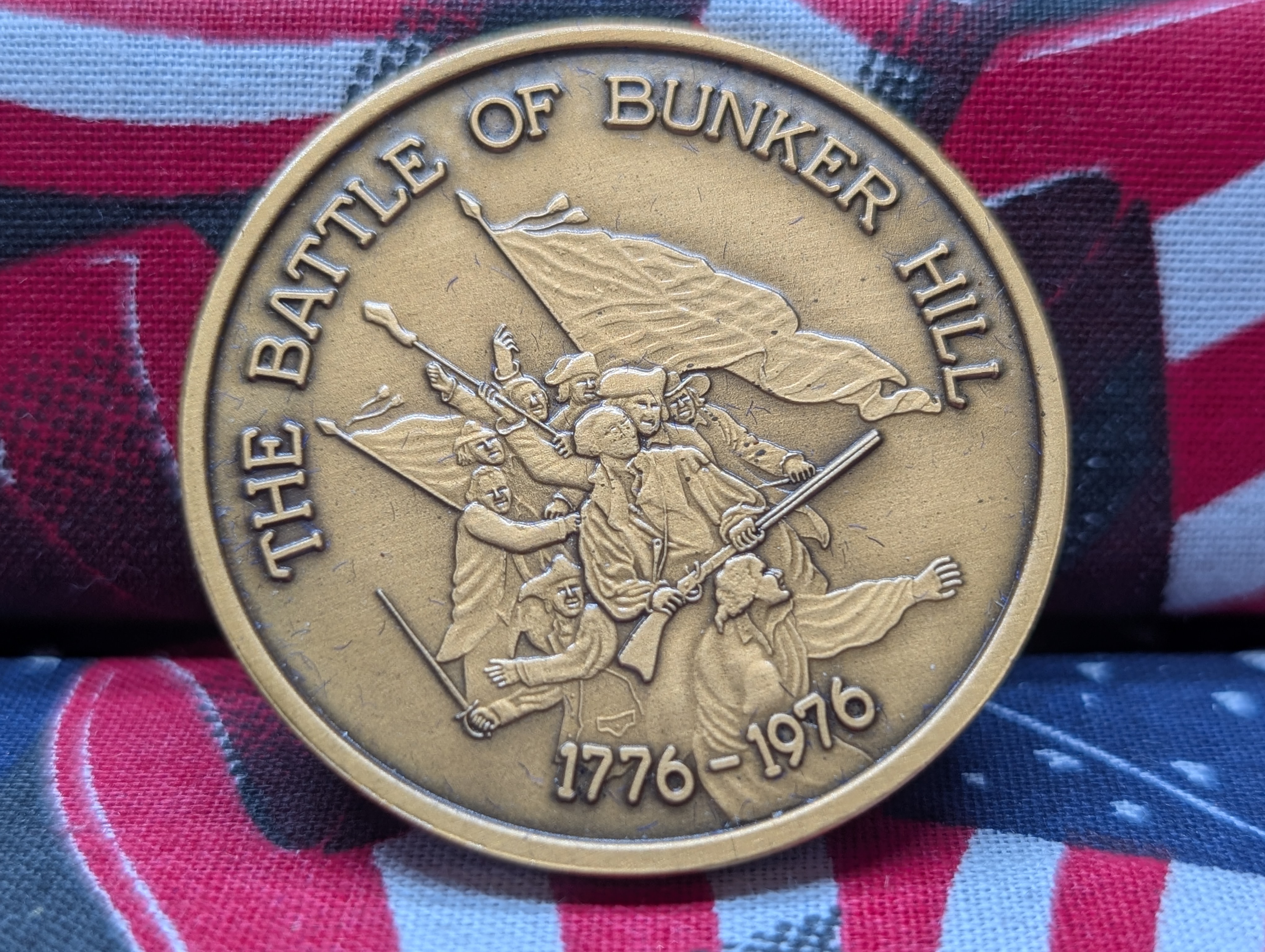 1776-1976 Crossing the Delaware Declaration of Independence Token Set