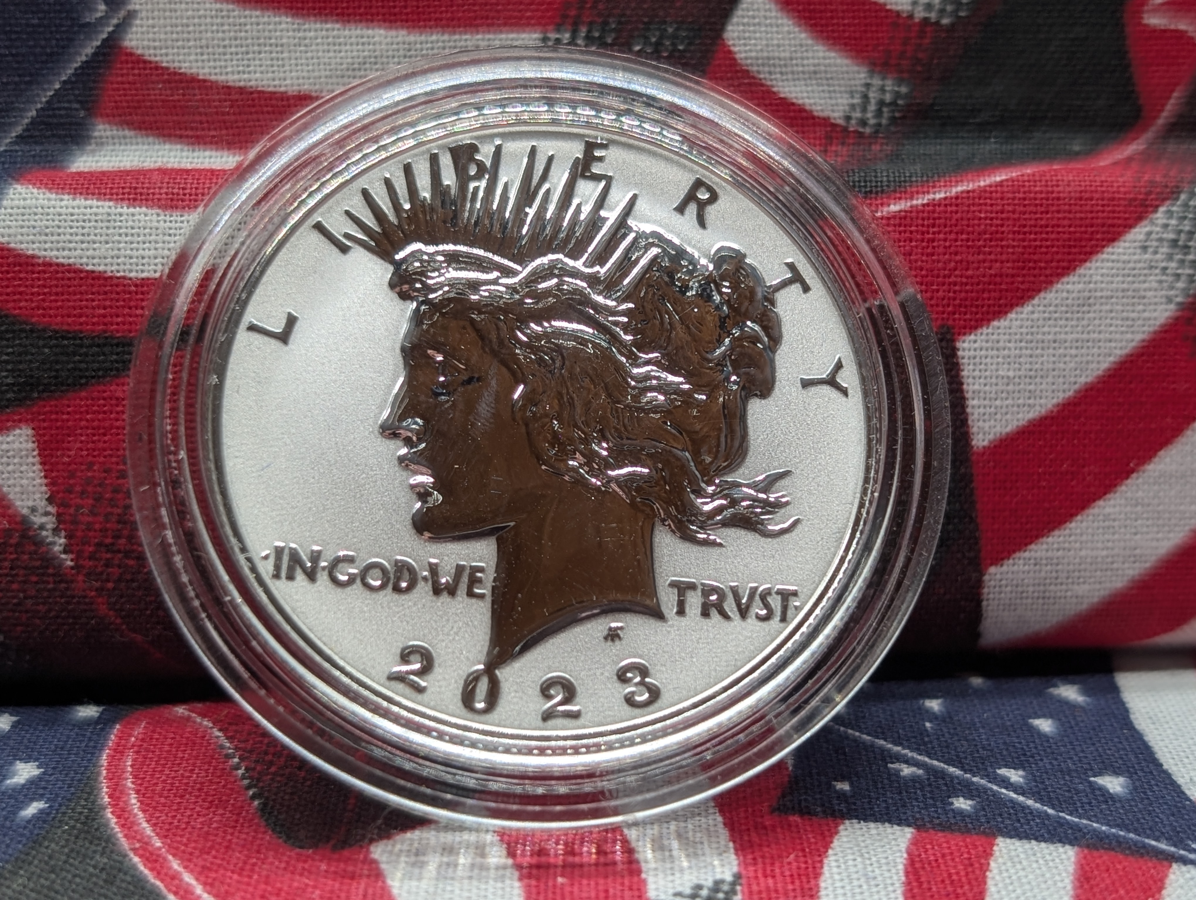2023-S Morgan and Peace Dollar Reverse Proof Two-Coin Set, .859 Troy Ounce - 99.9% Silver each