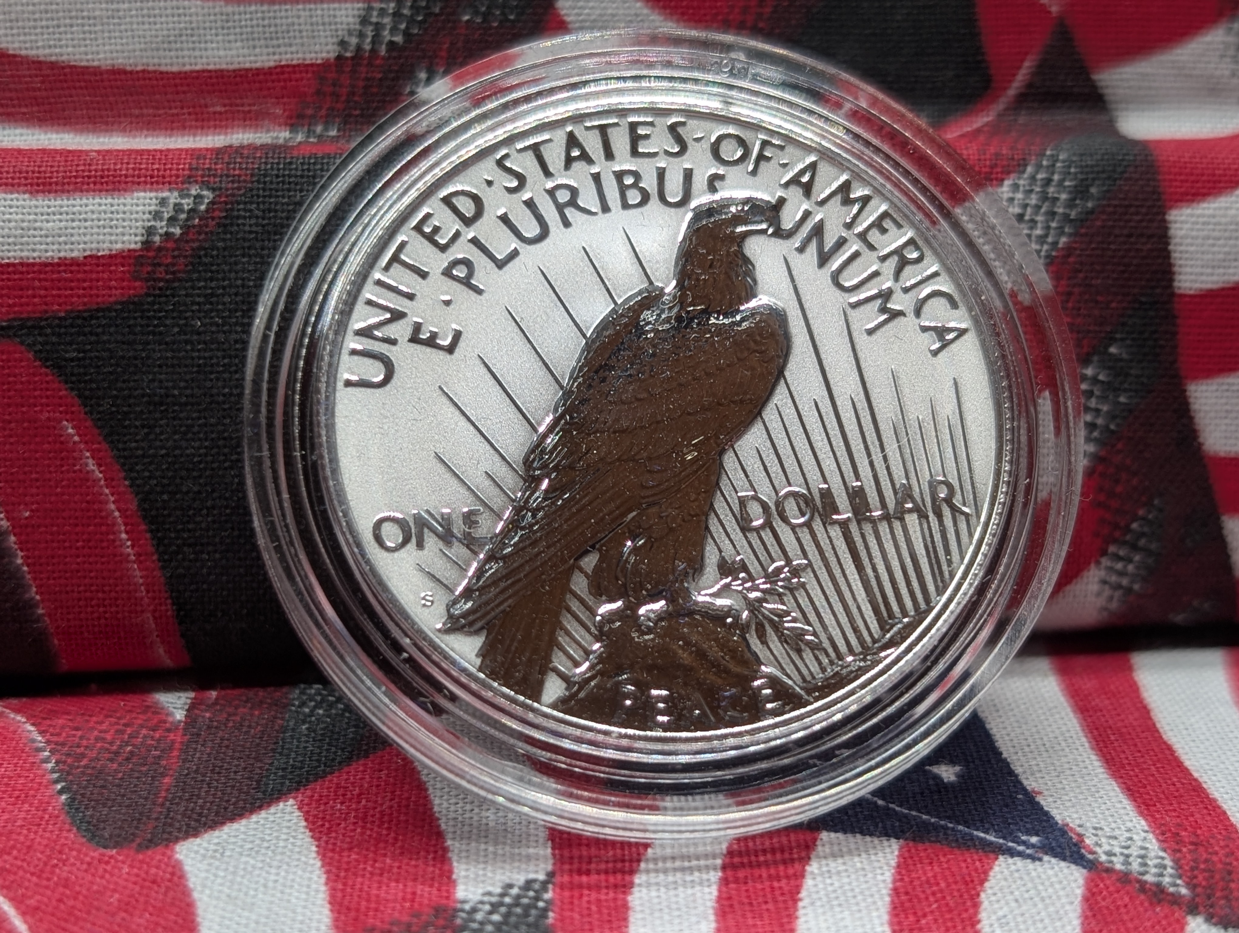 2023-S Morgan and Peace Dollar Reverse Proof Two-Coin Set, .859 Troy Ounce - 99.9% Silver each