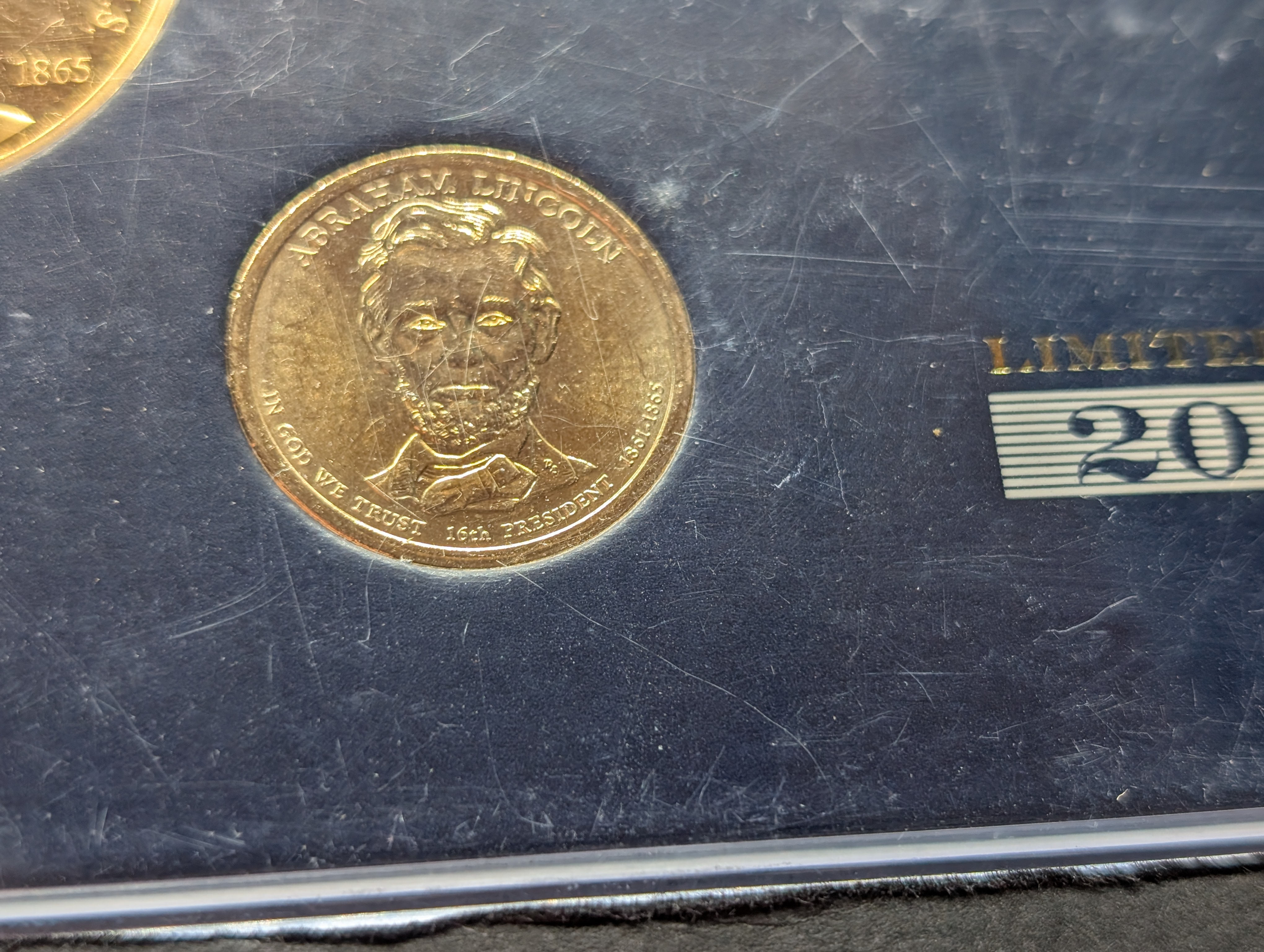 Presidential Proof Sealed Limited Edition Set - Includes Presidential Dollar and Medallion