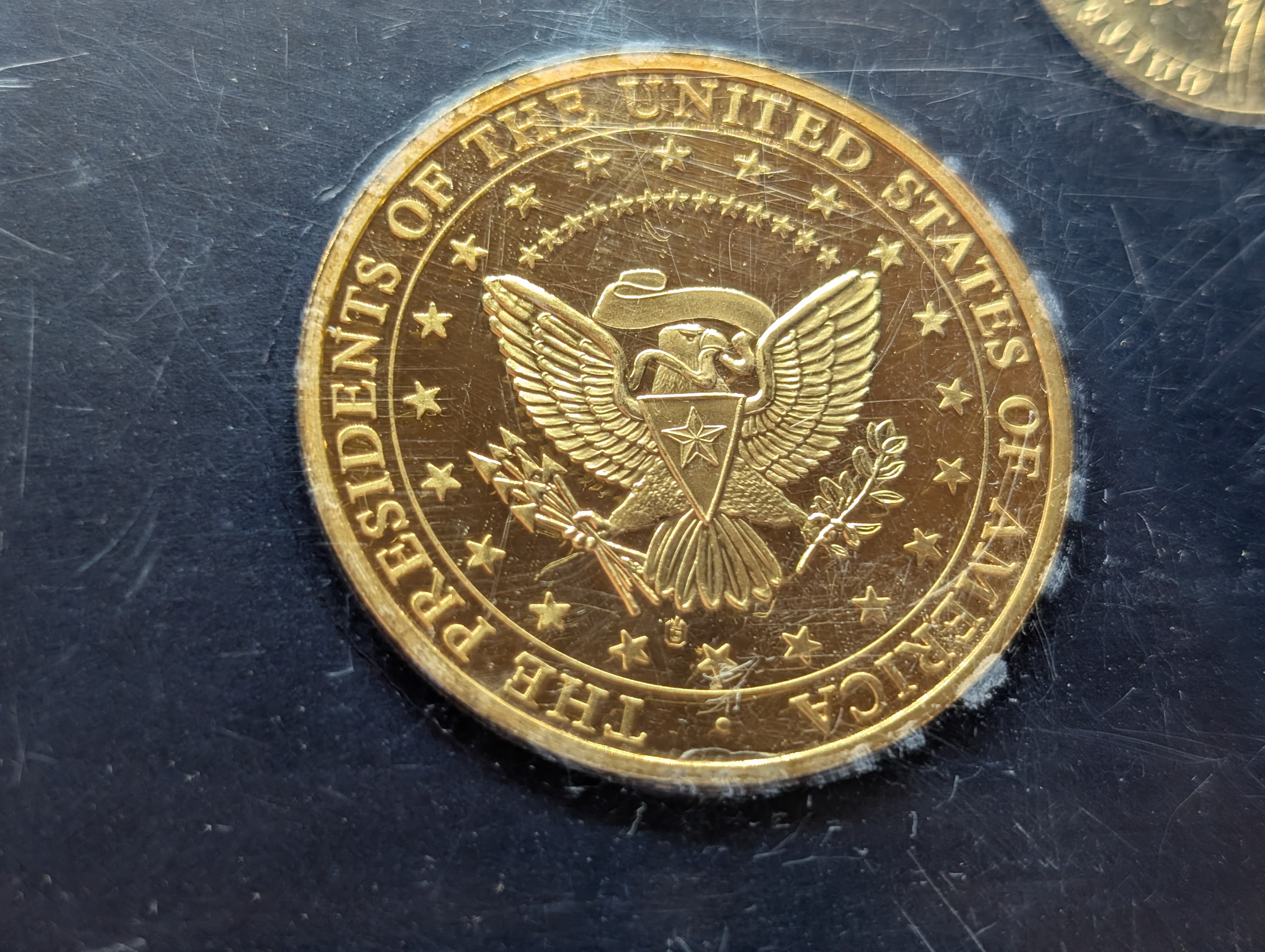 Presidential Proof Sealed Limited Edition Set - Includes Presidential Dollar and Medallion