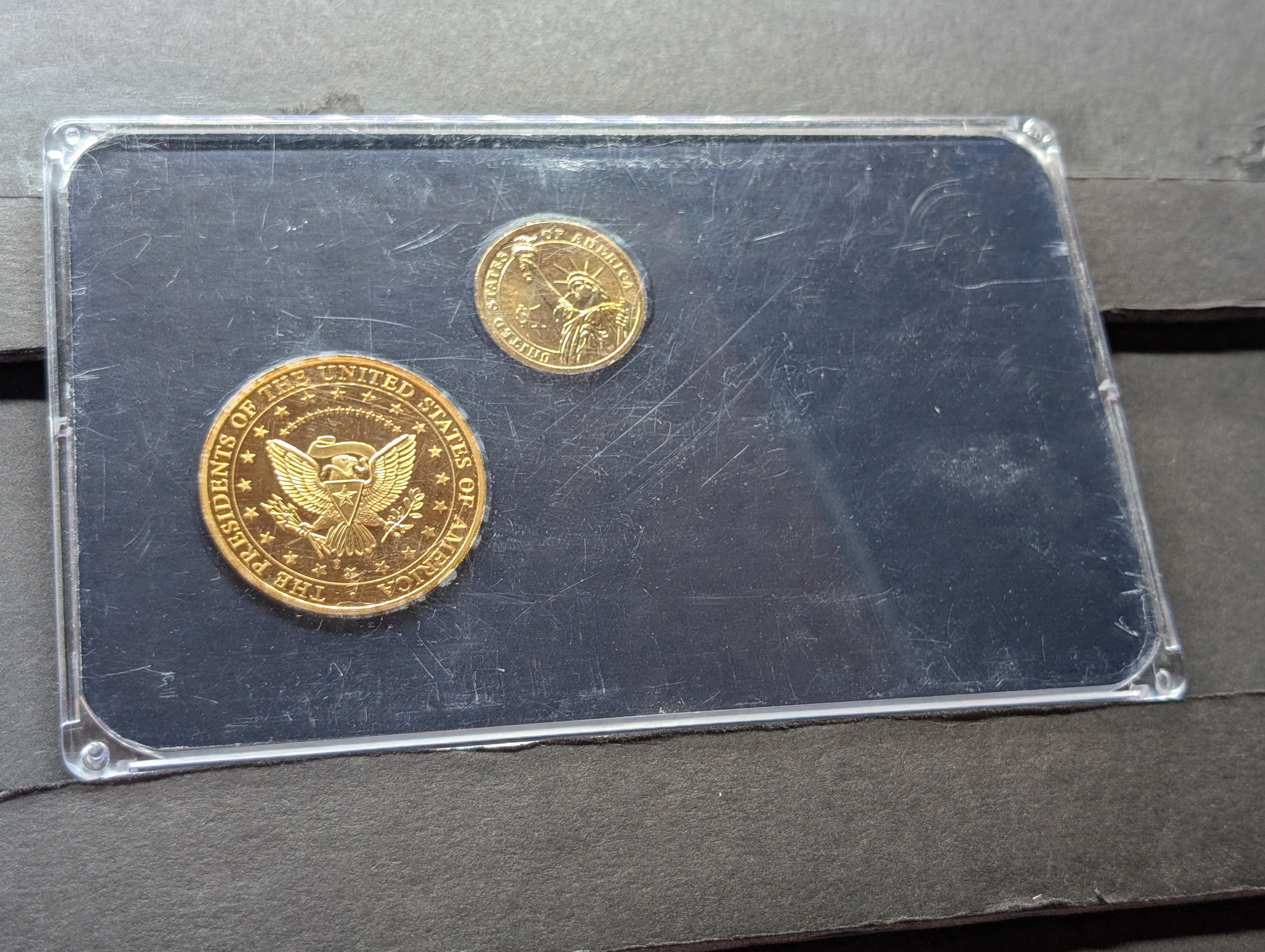 Presidential Proof Sealed Limited Edition Set - Includes Presidential Dollar and Medallion