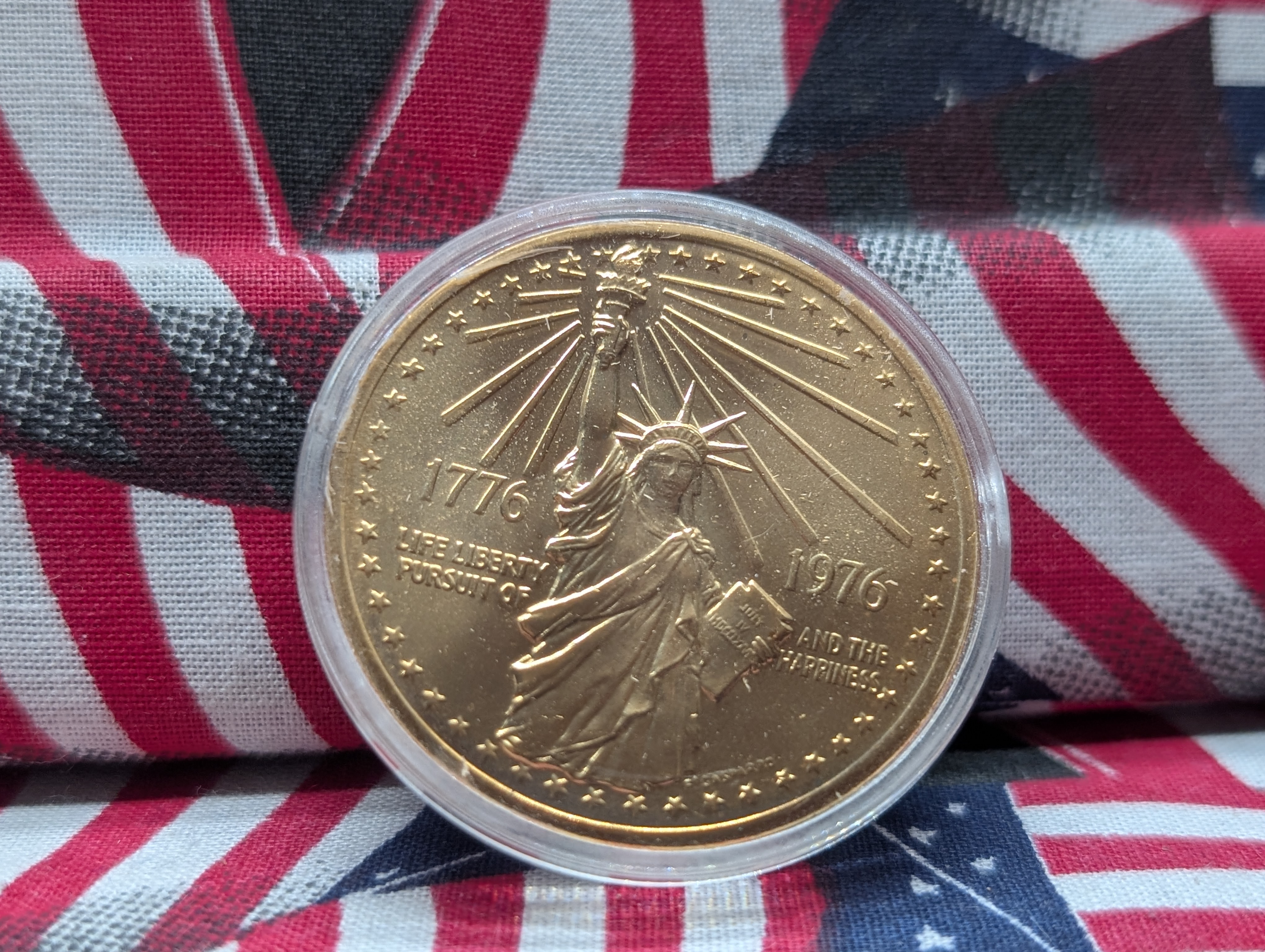 2 Copper Medals & The Present Official U.S. Great Seal 6 Medal Set