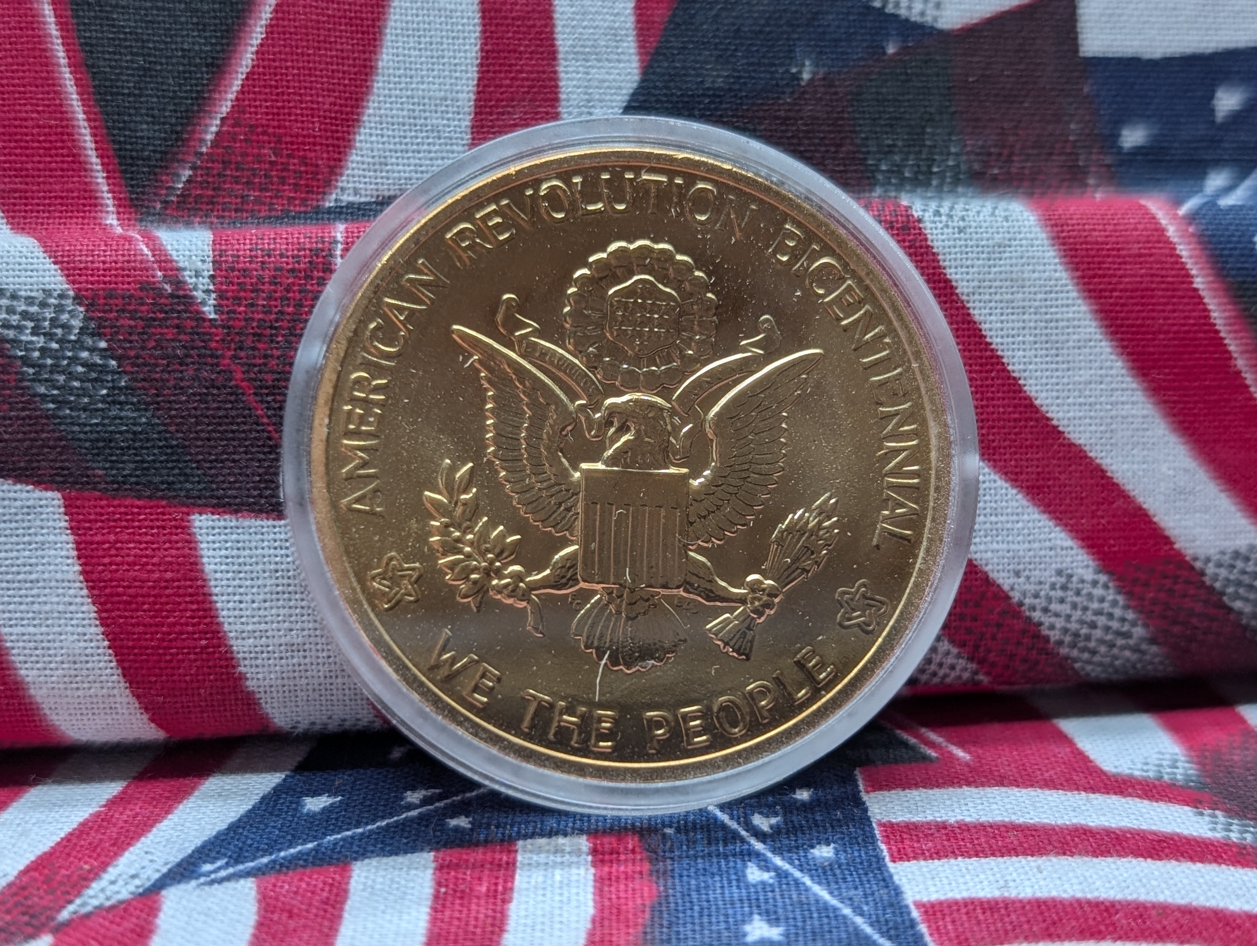 2 Copper Medals & The Present Official U.S. Great Seal 6 Medal Set