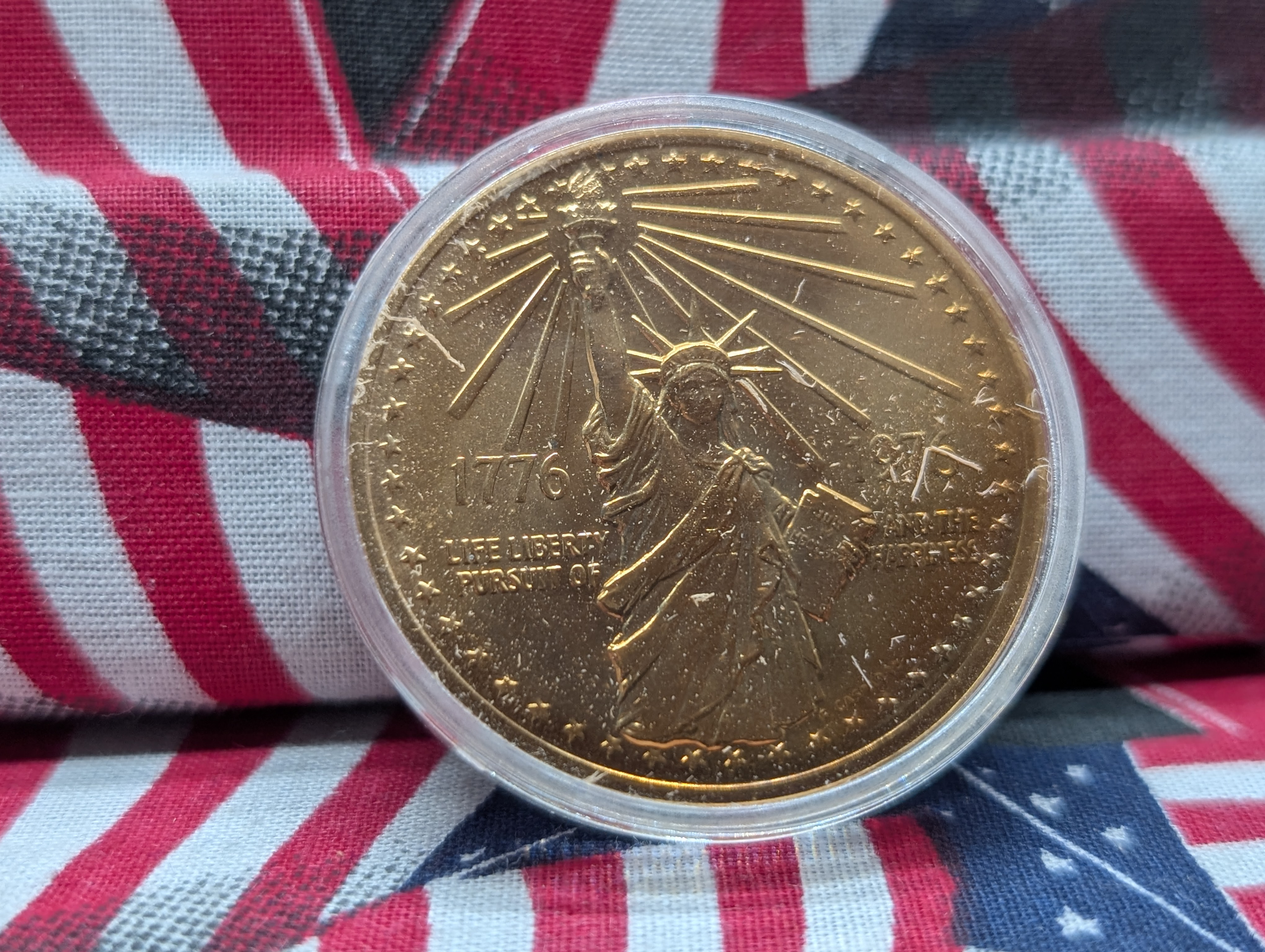 2 Copper Medals & The Present Official U.S. Great Seal 6 Medal Set