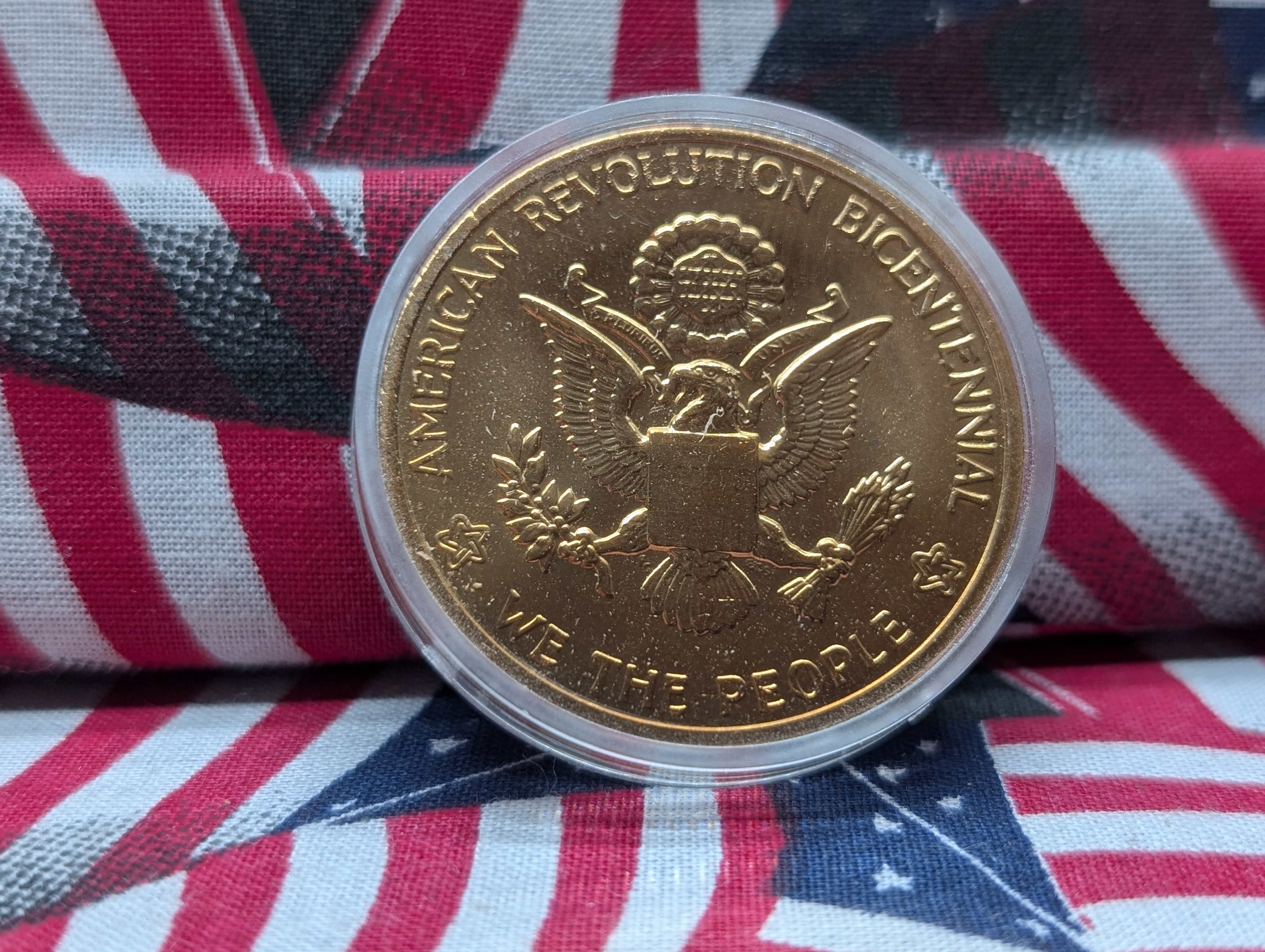 2 Copper Medals & The Present Official U.S. Great Seal 6 Medal Set