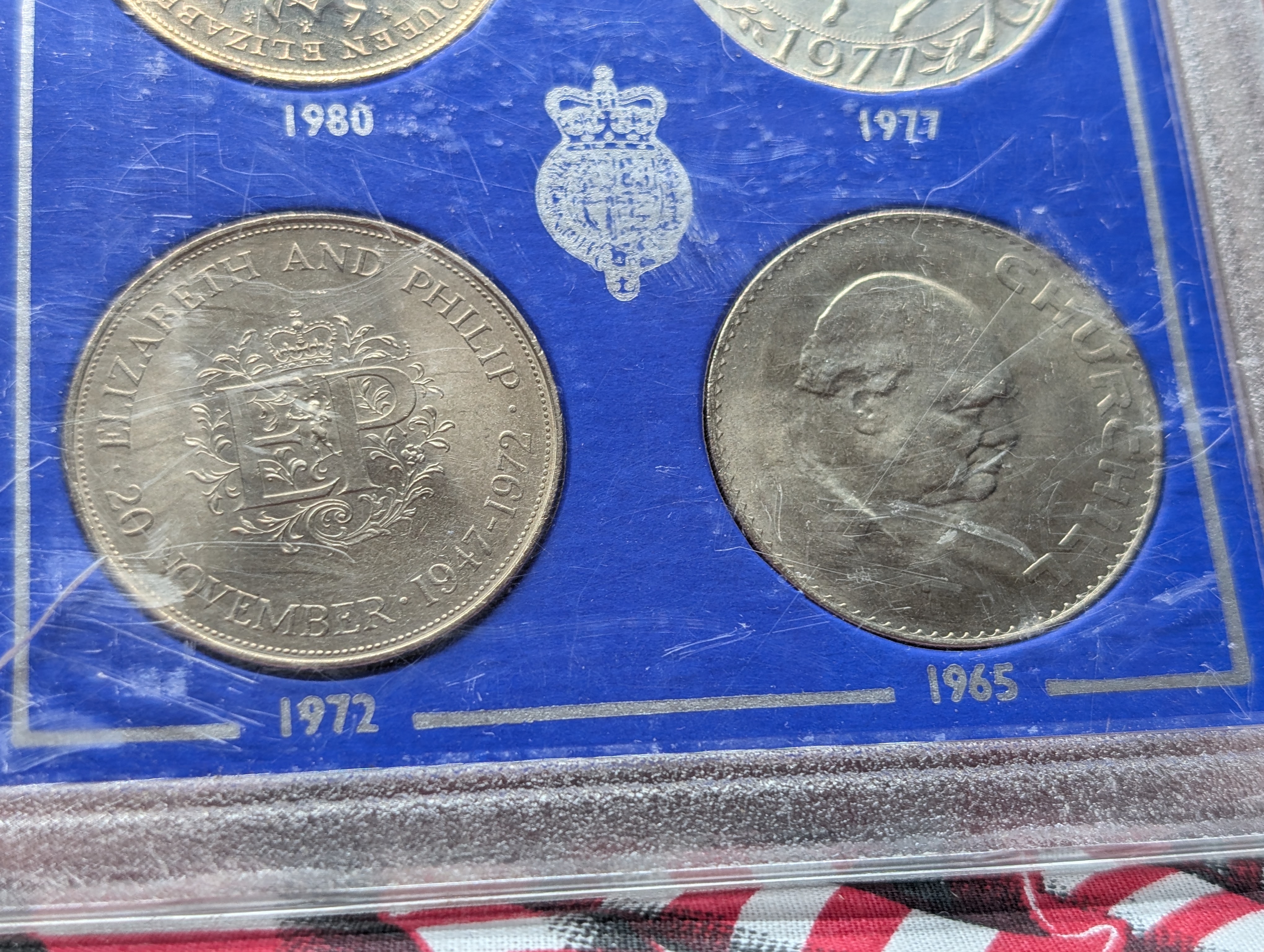 1965-1981 Great Britain Crowns 5 Coin Set