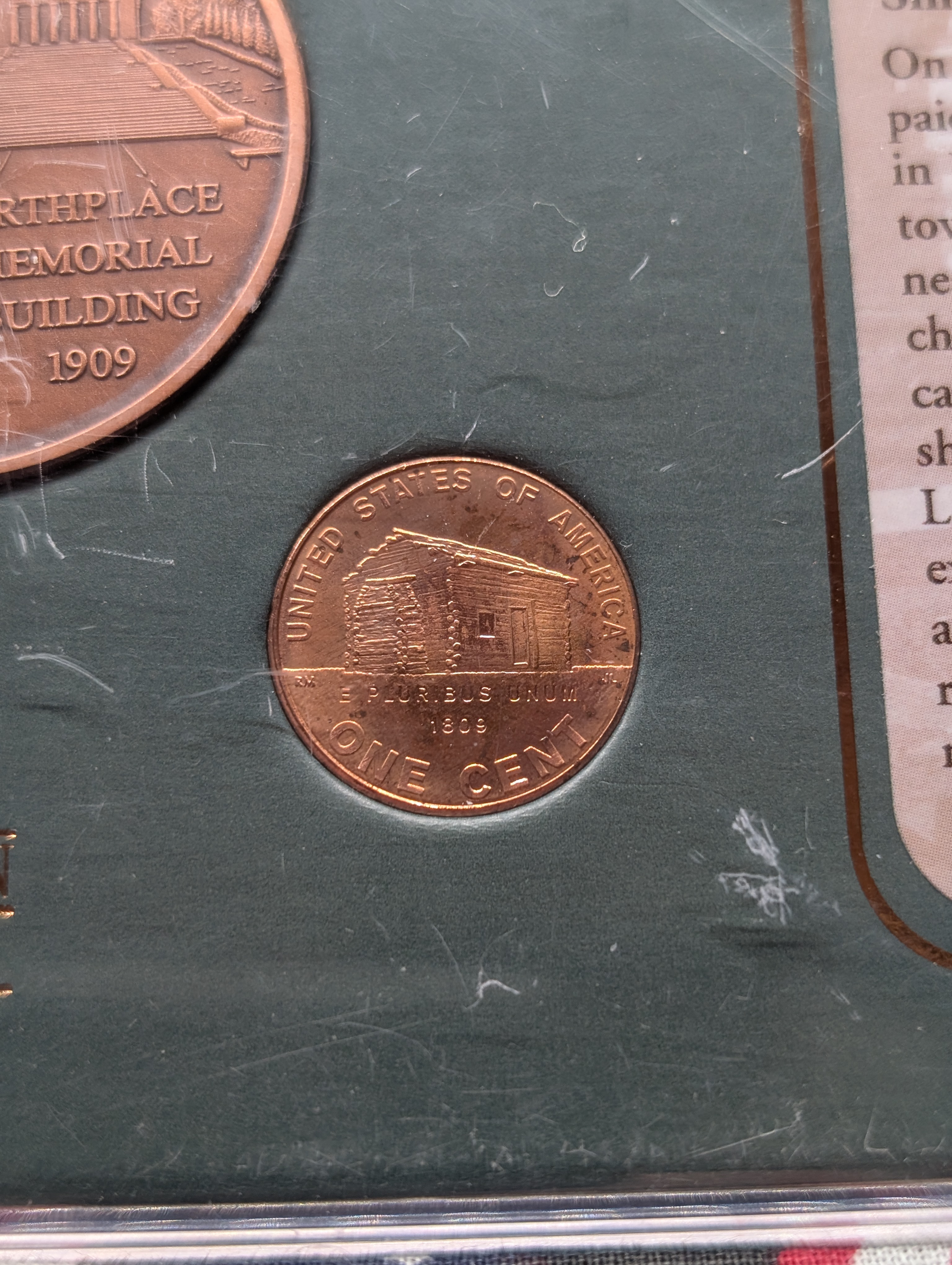 2009-D Abraham Lincoln Bicentennial Cent Set W/ Token