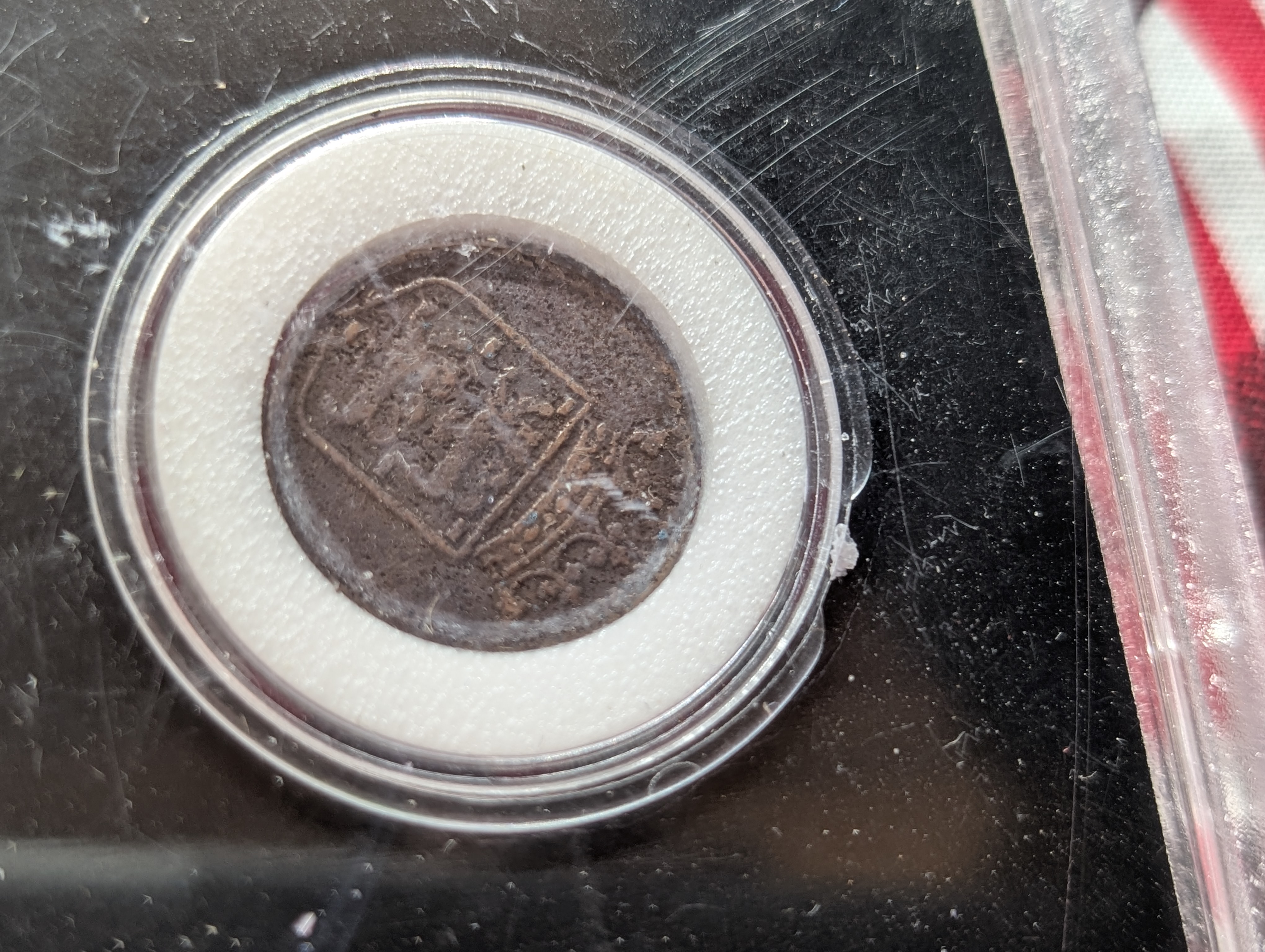 1746 The Original New York Penny In Display