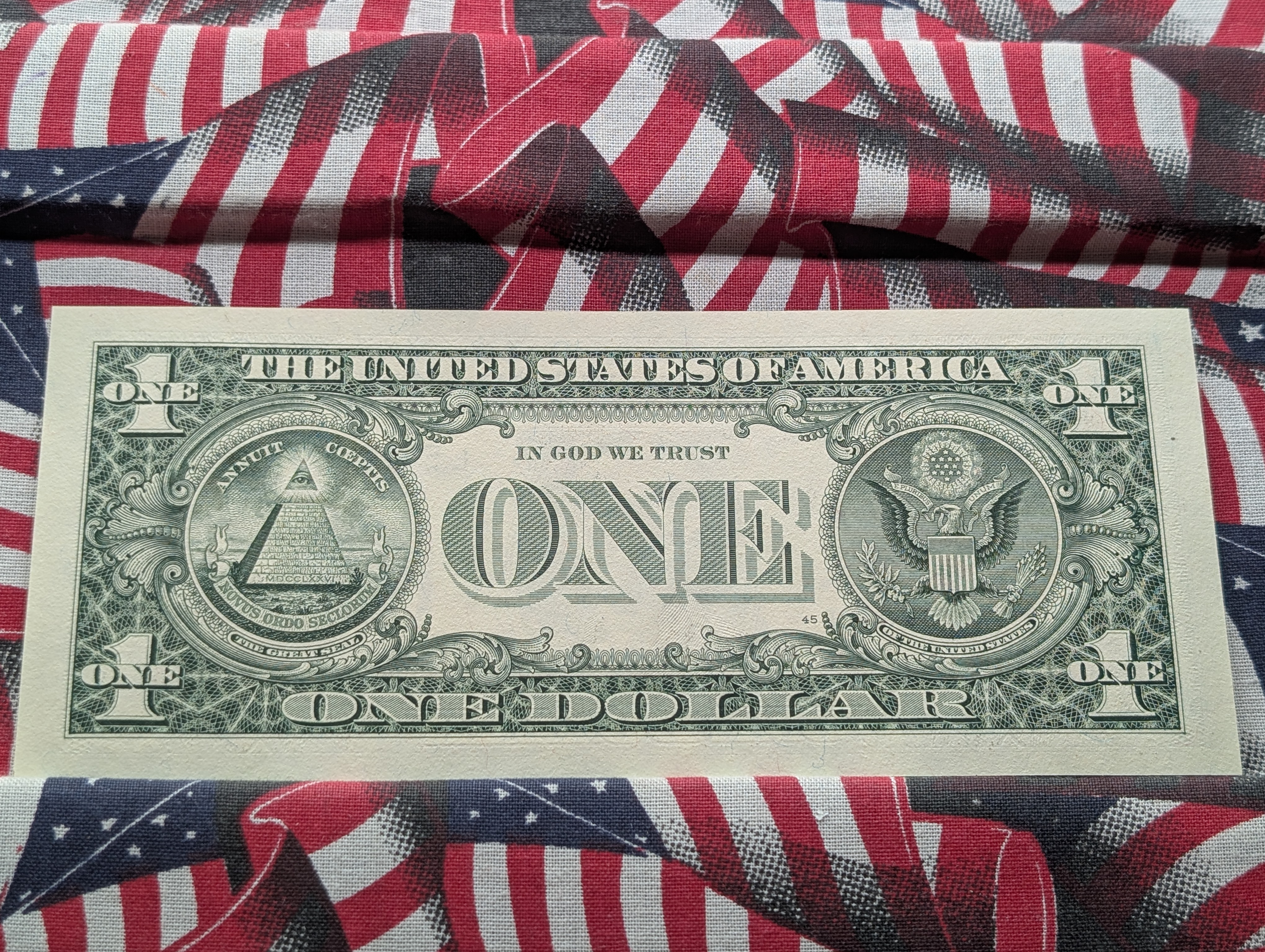 2003 Series Enhanced with Color $1 Note