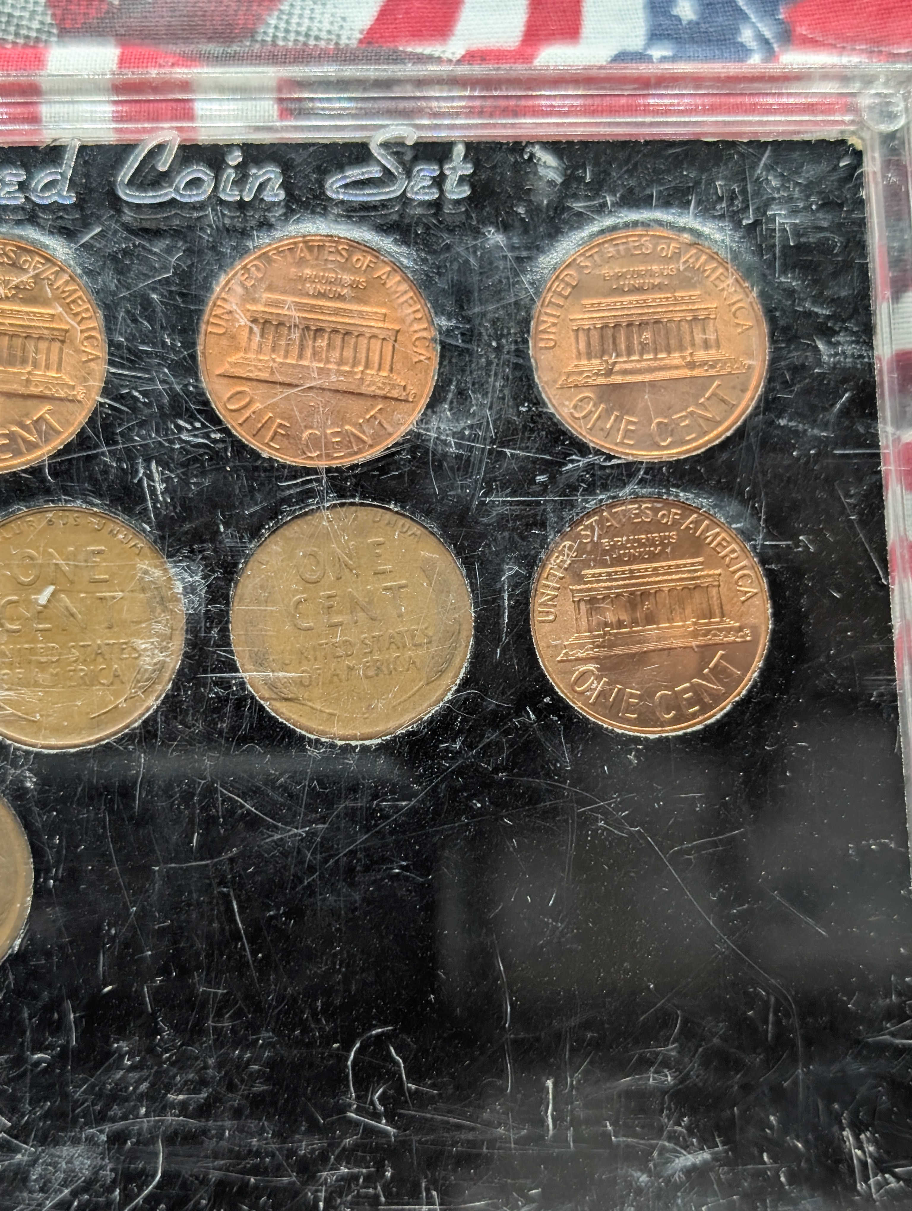 9 Decades of Lincoln Pennies Set