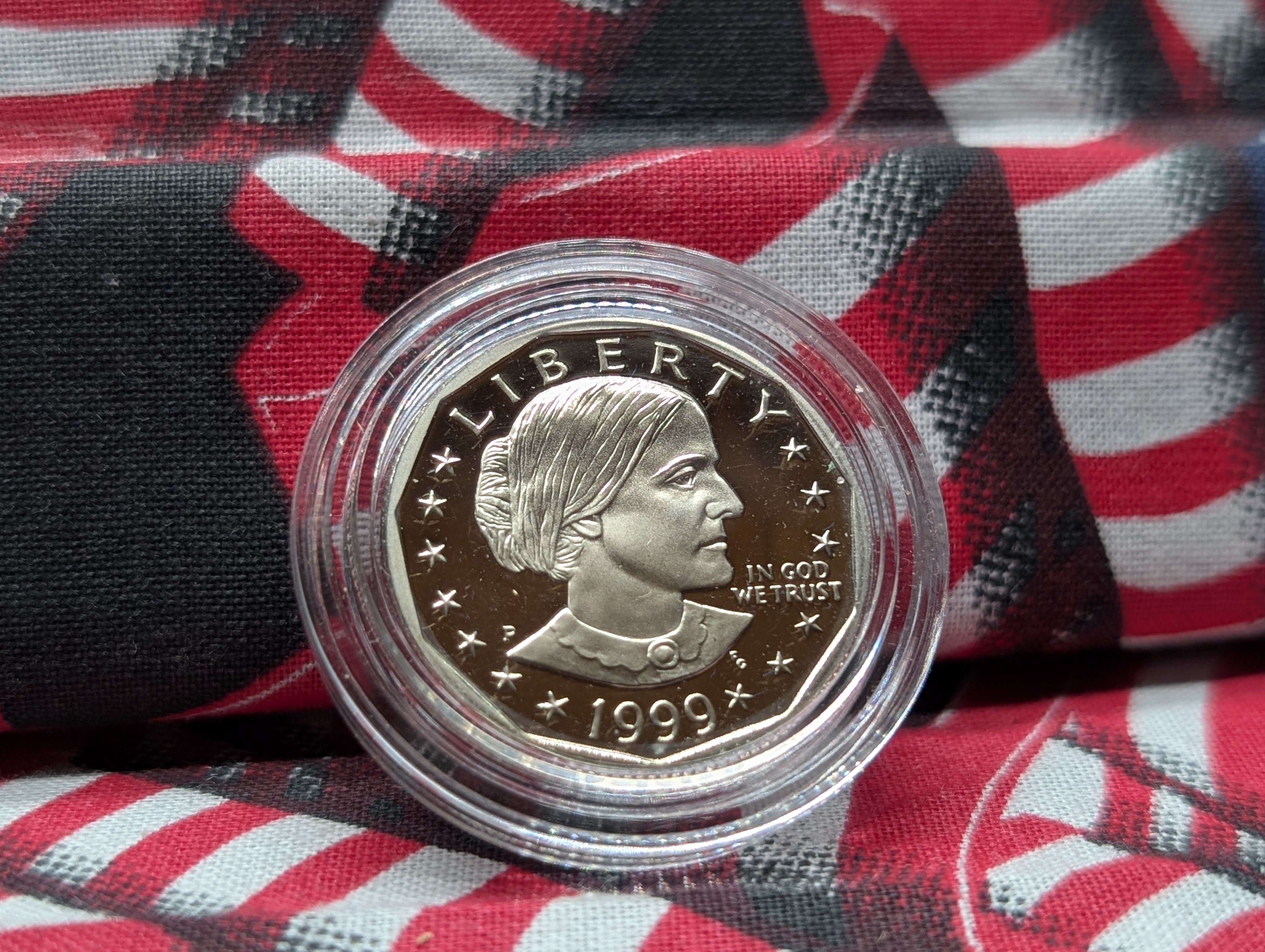 1999-P Susan B. Anthony Proof Dollar Coin OGP