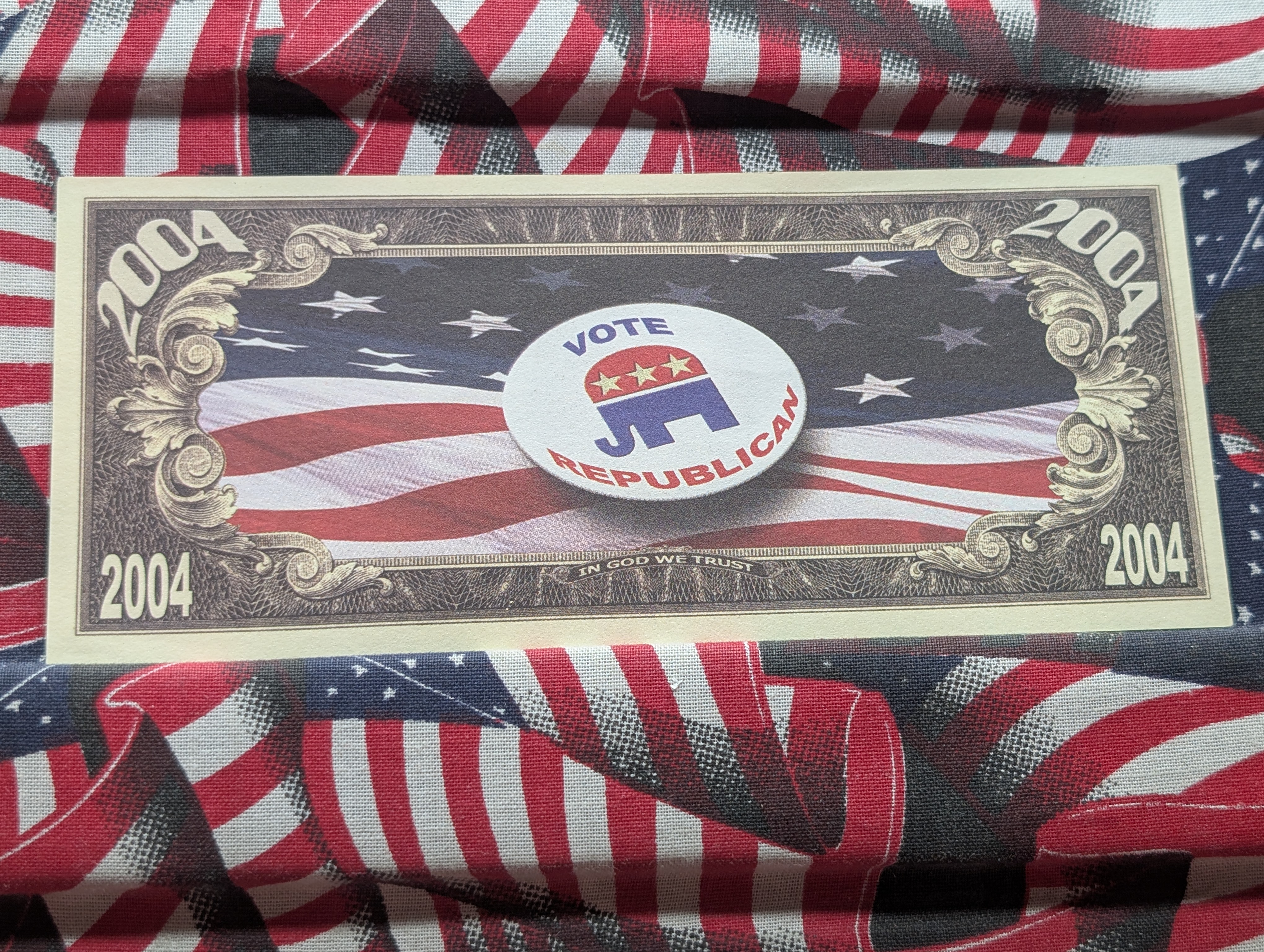2004 George W. Bush The President of the United States Novelty Note