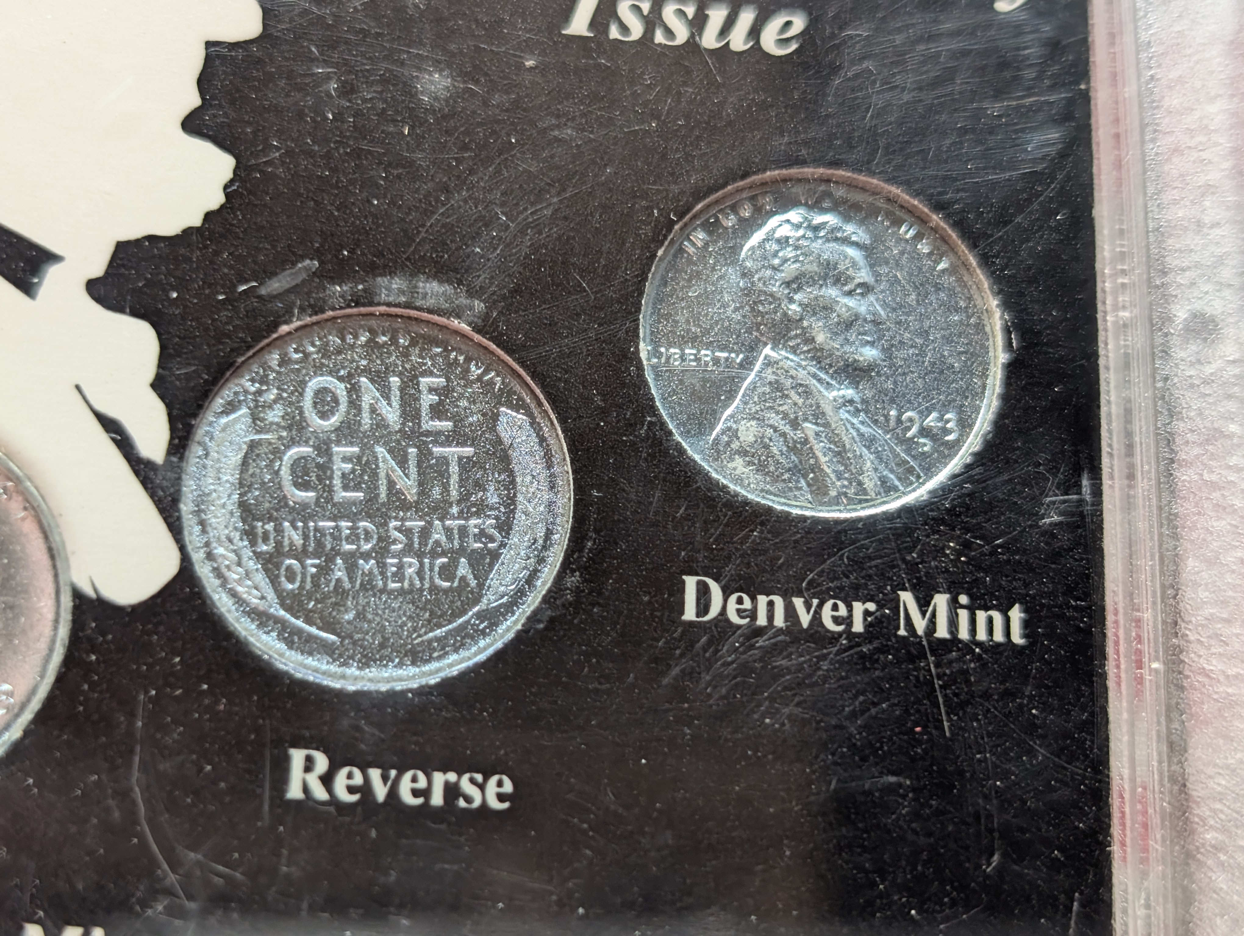 1943-P, D, & S Lincoln Steel Wheat Cents Set - Wartime Emergency Issue