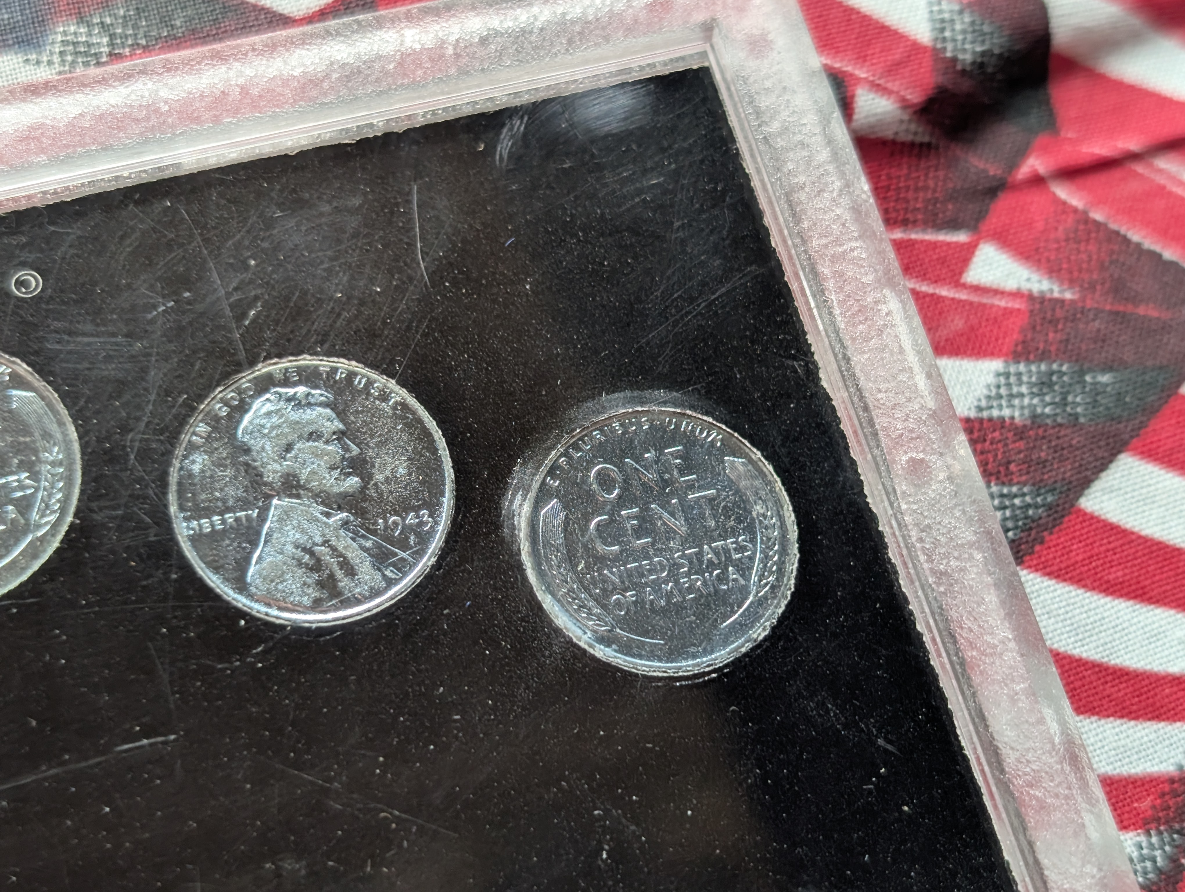 1943-P, D, & S Lincoln Steel Wheat Cents Set - Wartime Emergency Issue