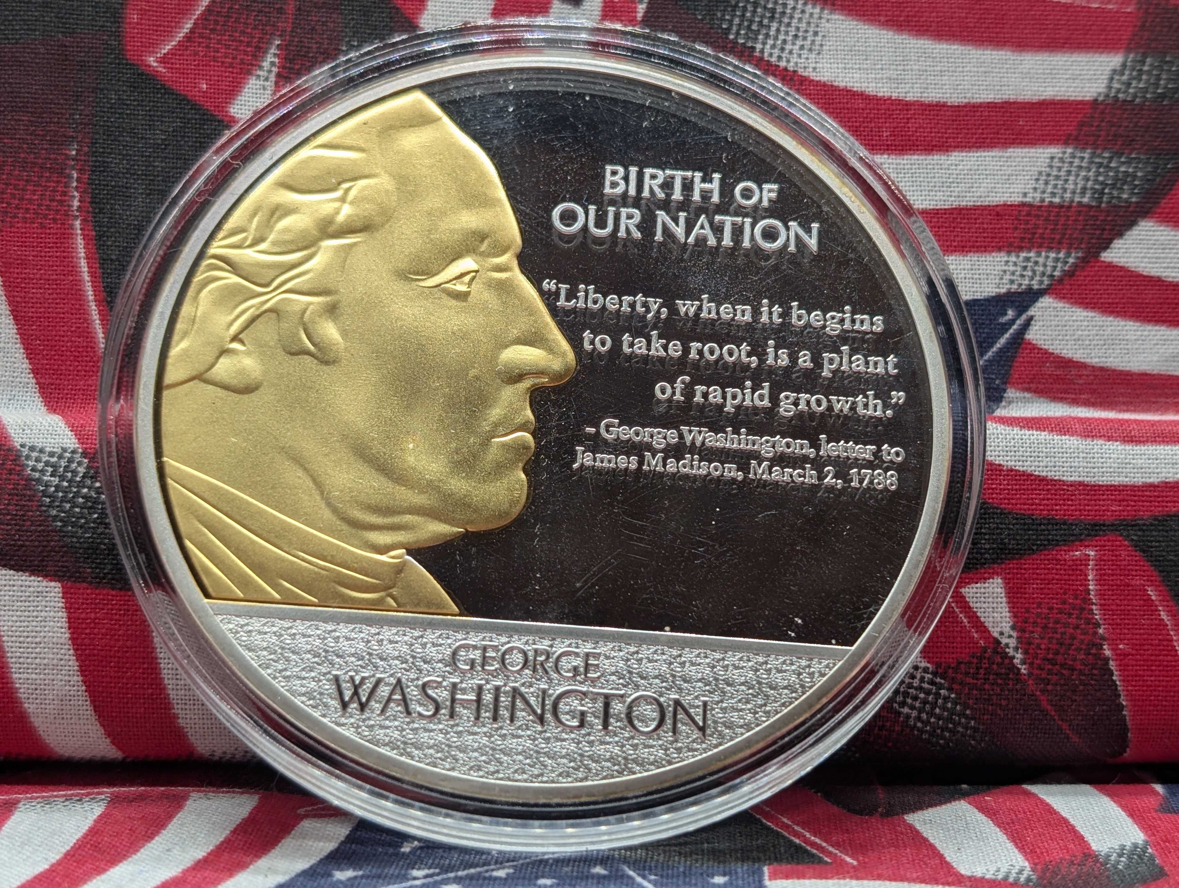 The Faces of Mount Rushmore Medallion Completed Oct. 31, 1941 Proof - Includes Certificate of Authenticity *A 00309*