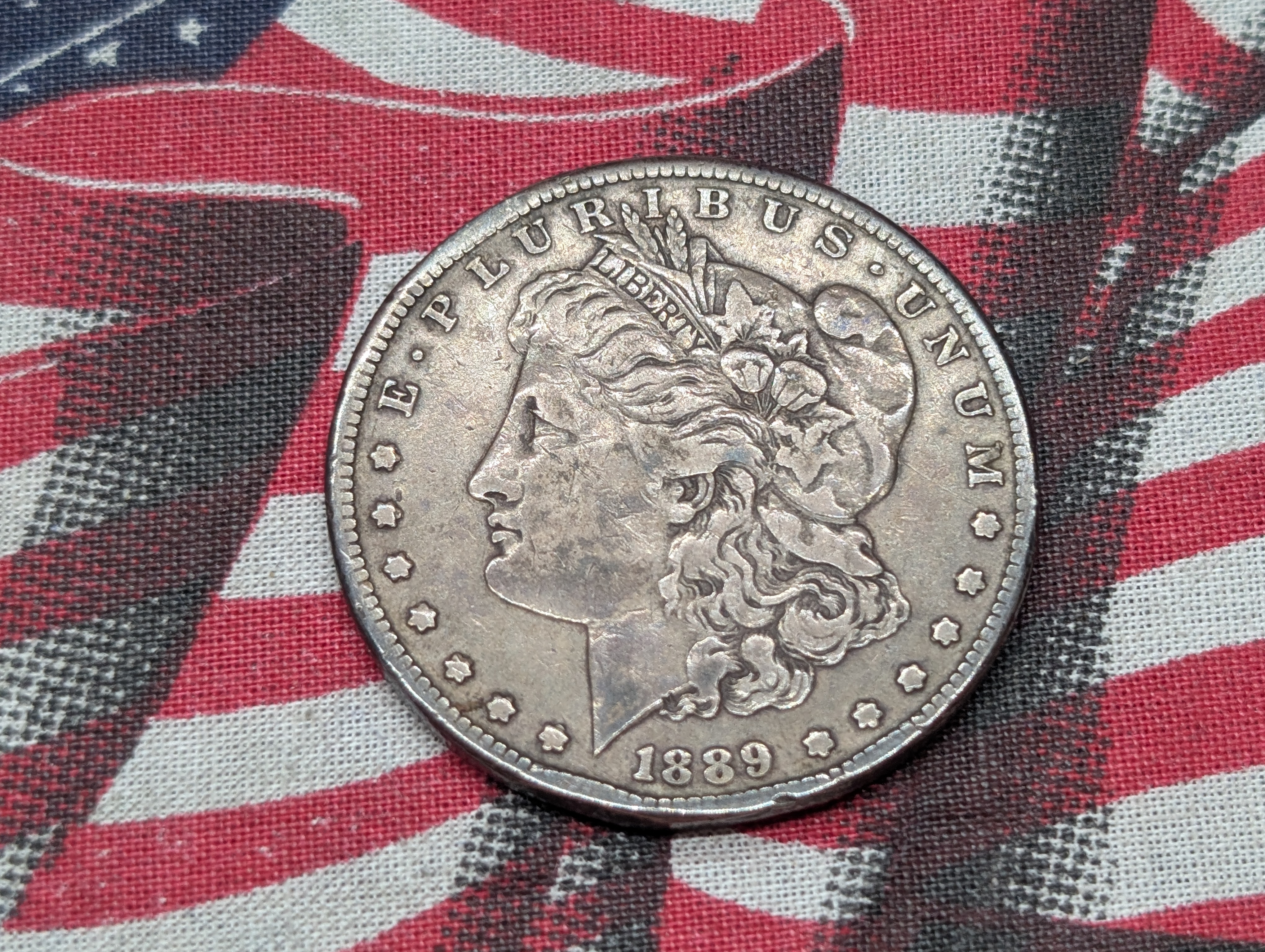 1889-CC Morgan Silver Dollar - Key Date!! - VF+ Condition - Ultra Rare
