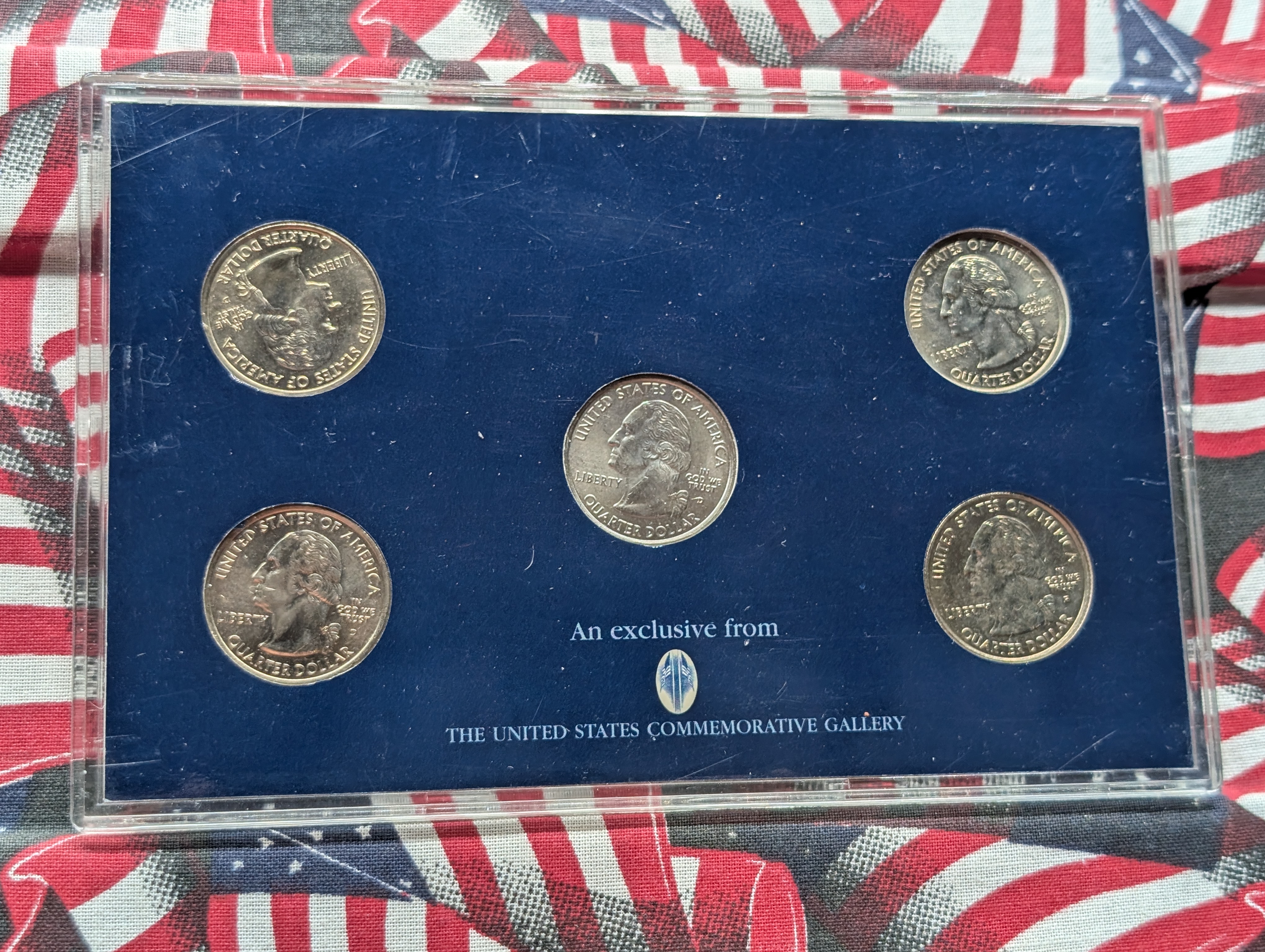 2008-D State Quarter Exclusive Colorized Collection - Includes Oklahoma, Arizona, Hawaii, Alaska, & New Mexico