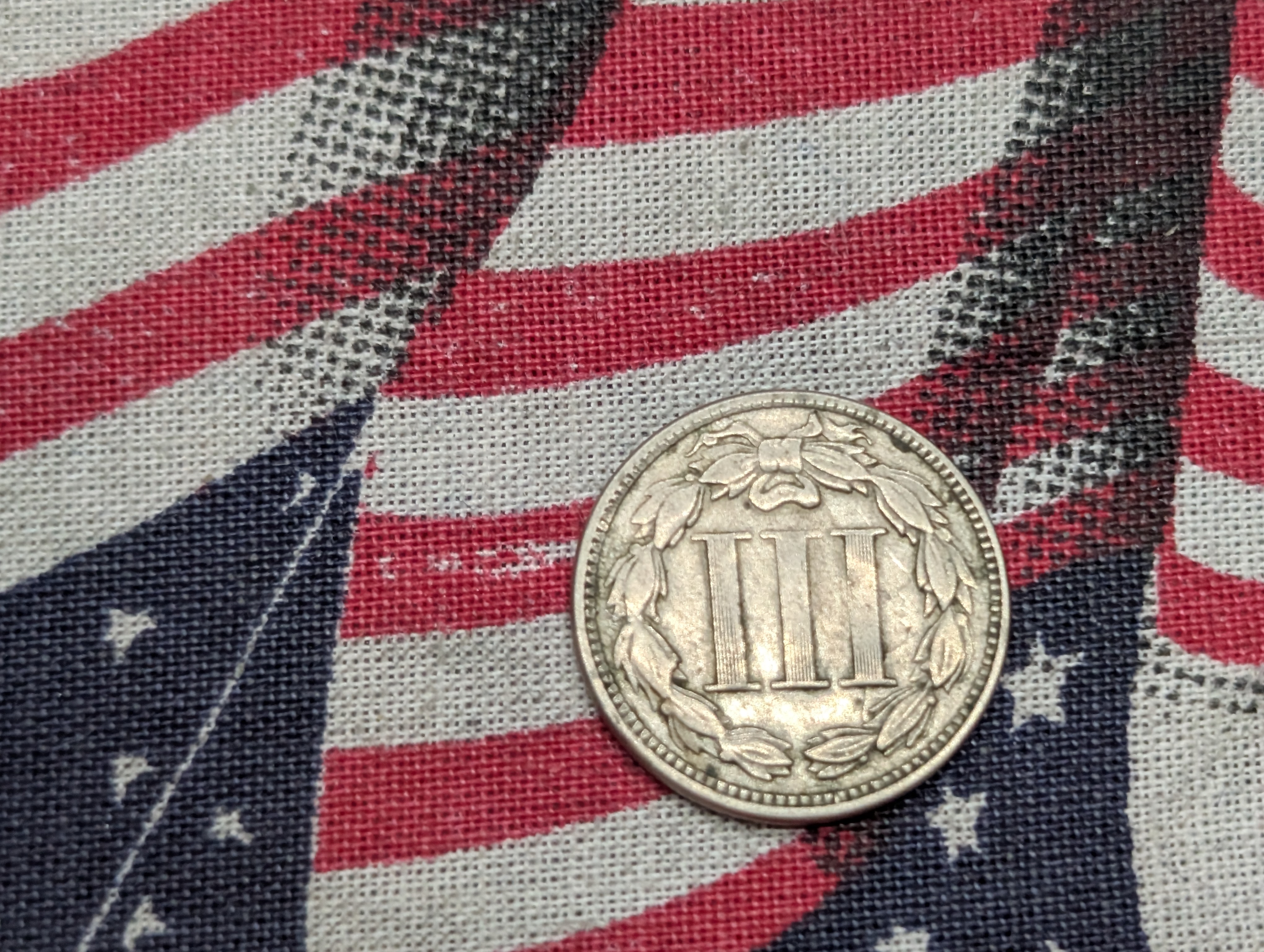 1867 3 Cent Nickel