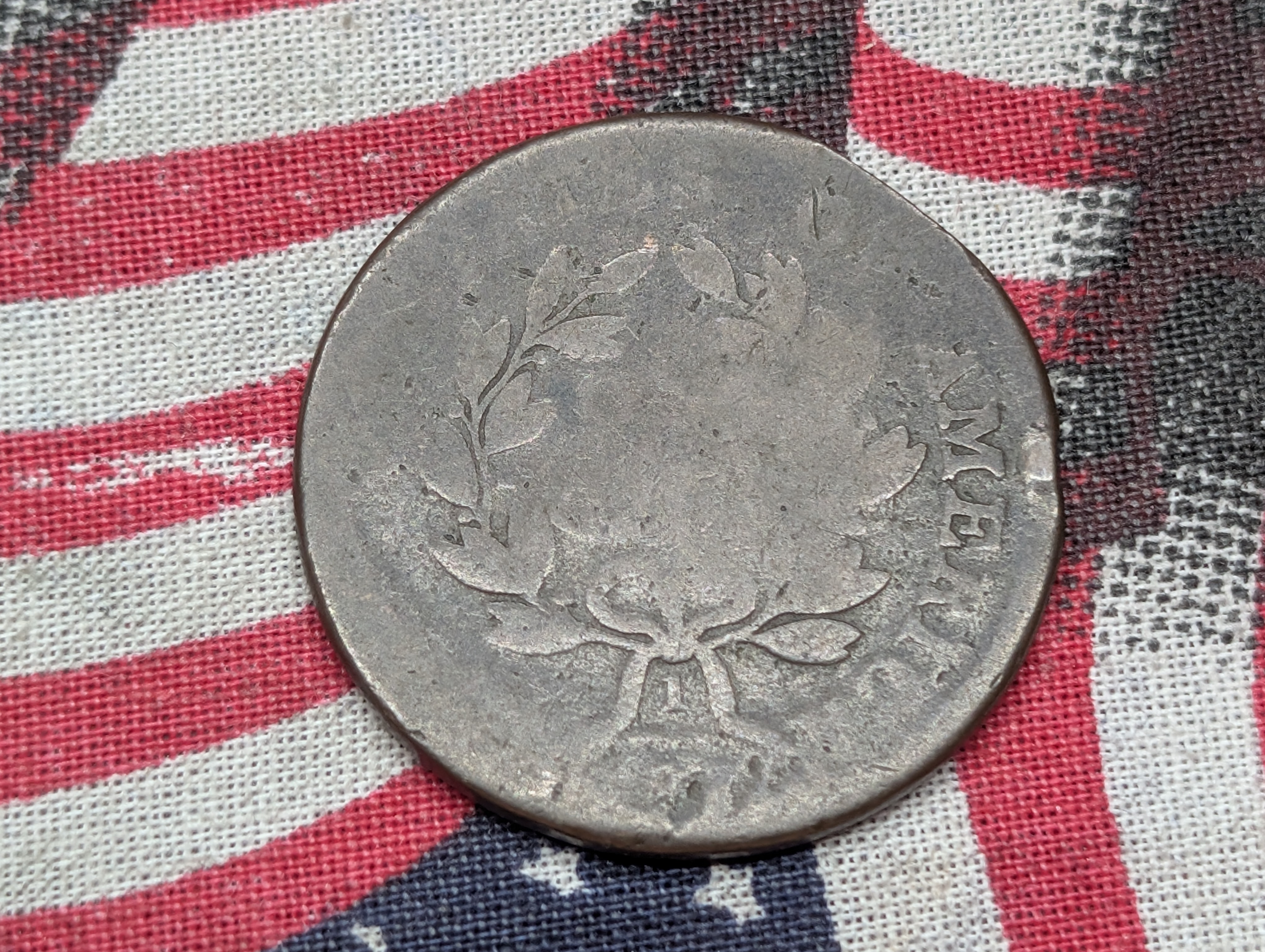 1802 Variety Stemless Draped Bust Large Cent