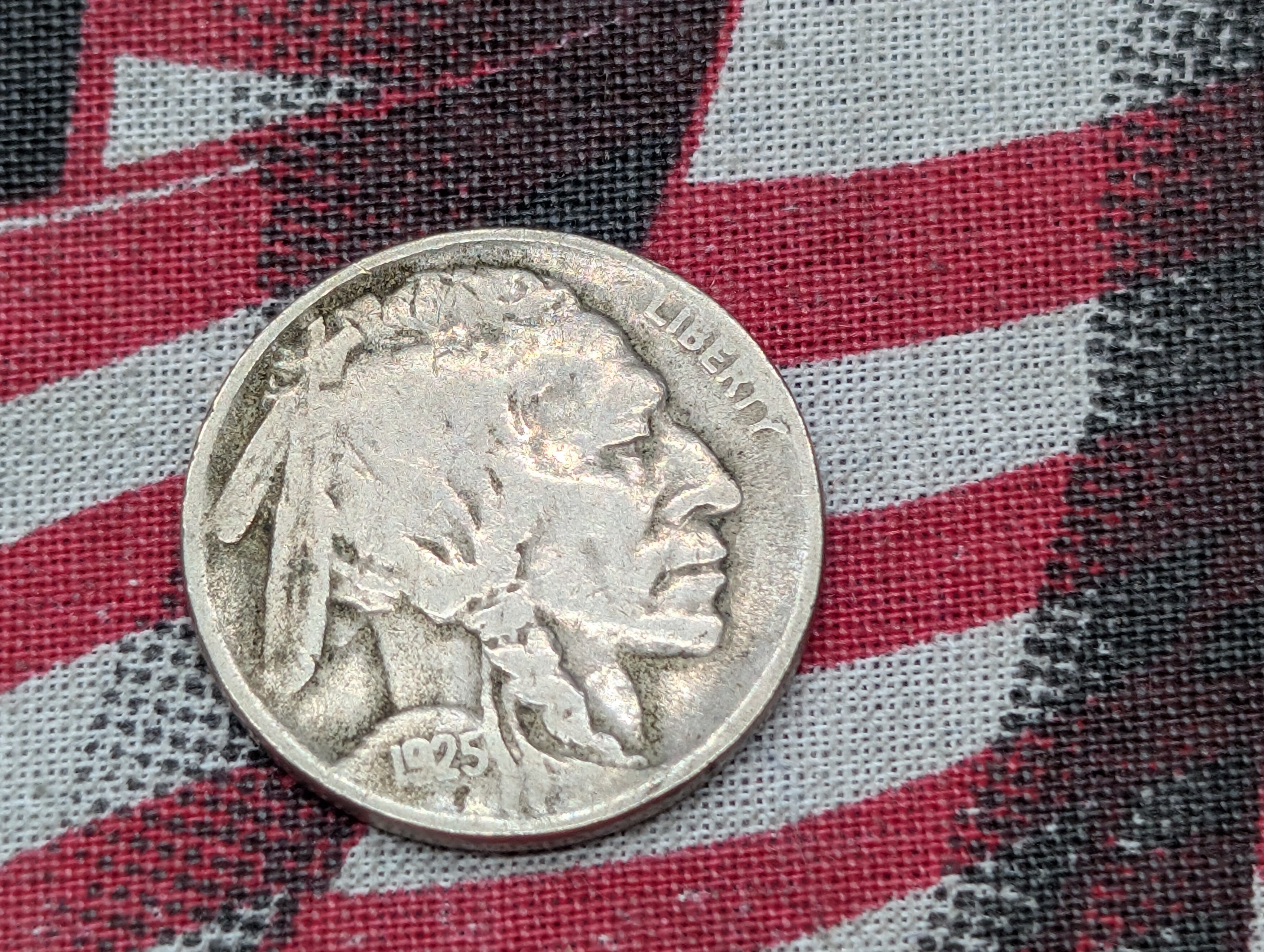 1925-S Indian Head Buffalo Nickel