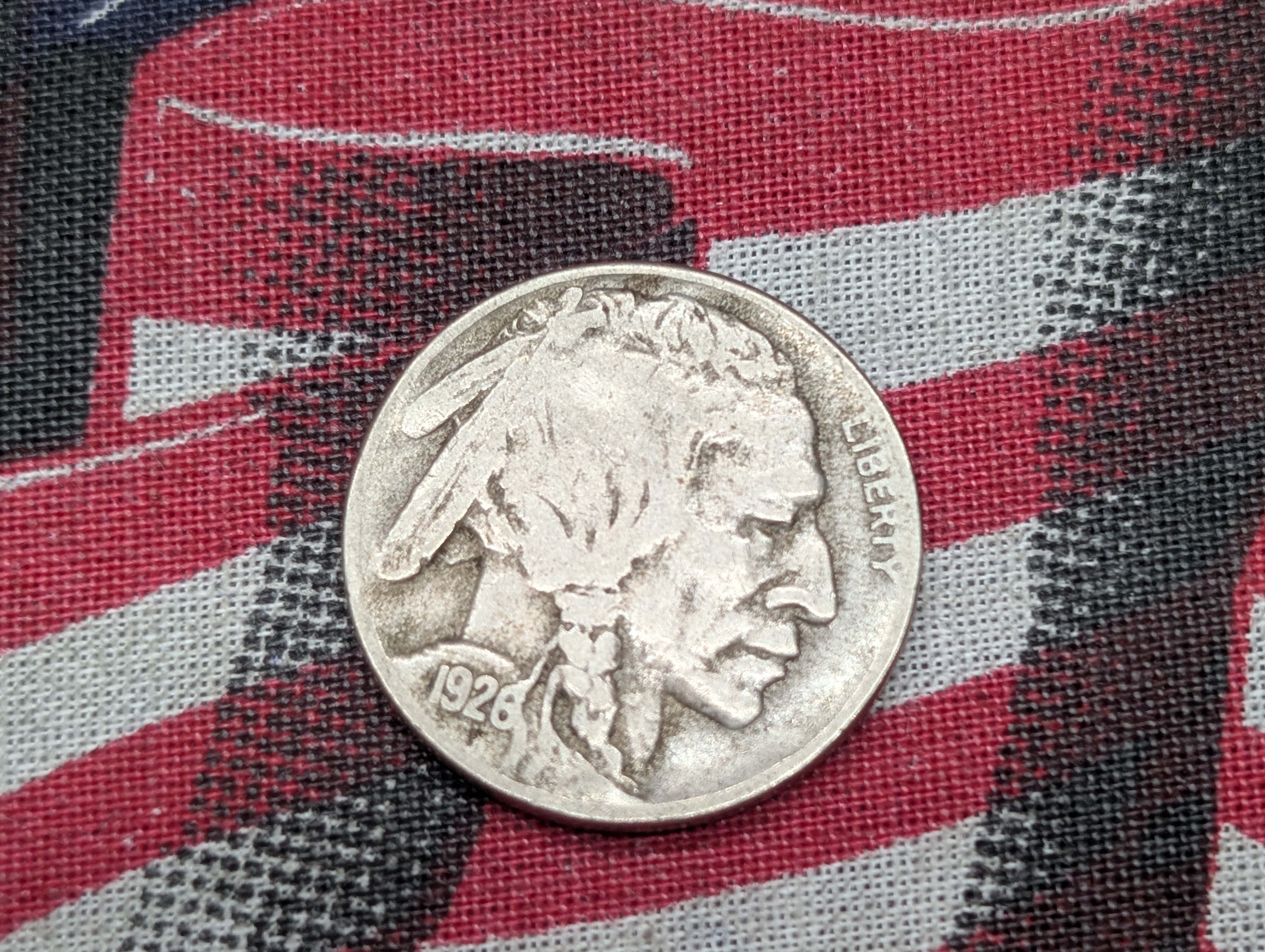 1926-D Indian Head Buffalo Nickel