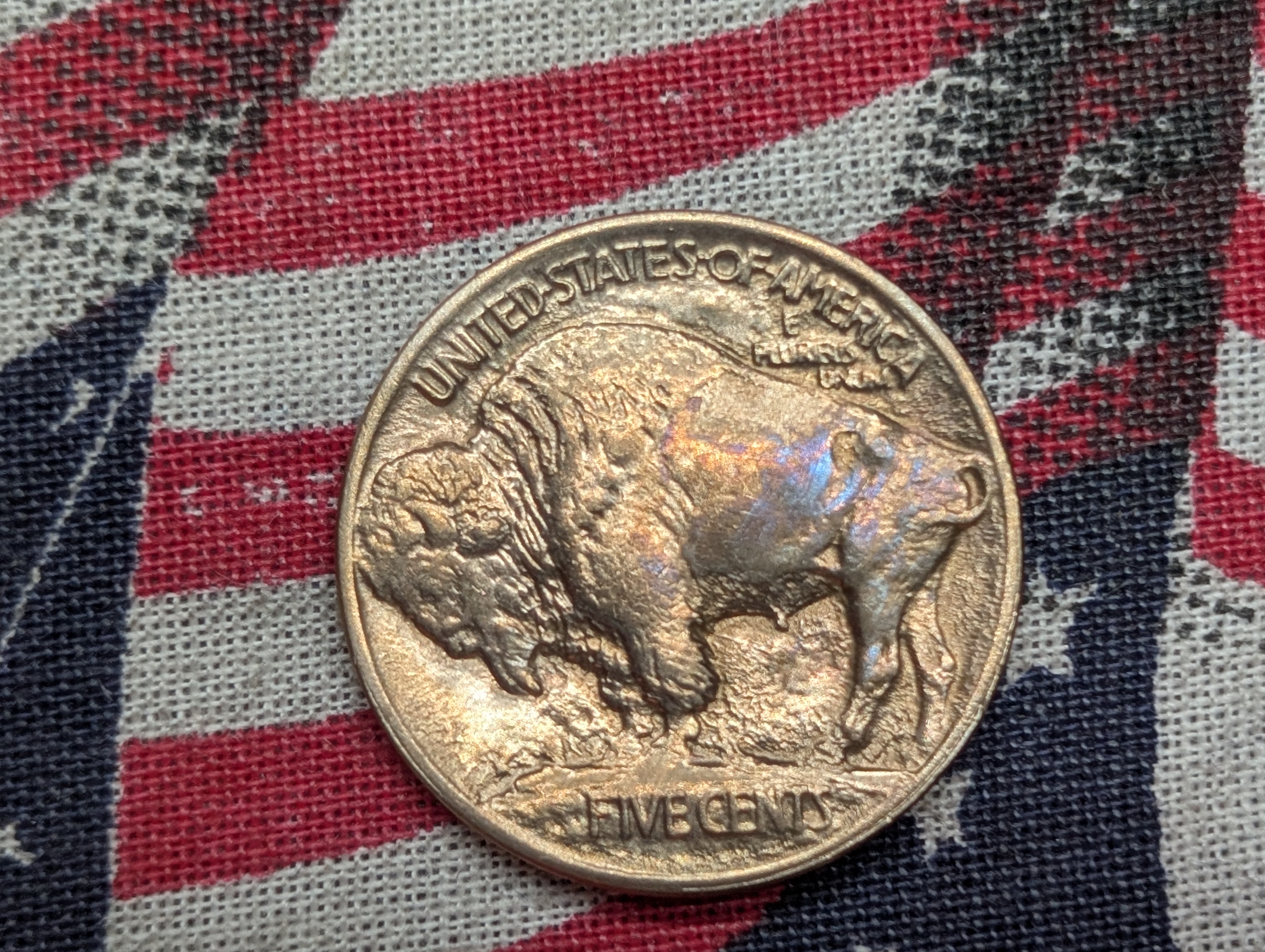 1913 T-1 Indian Head Buffalo Nickel