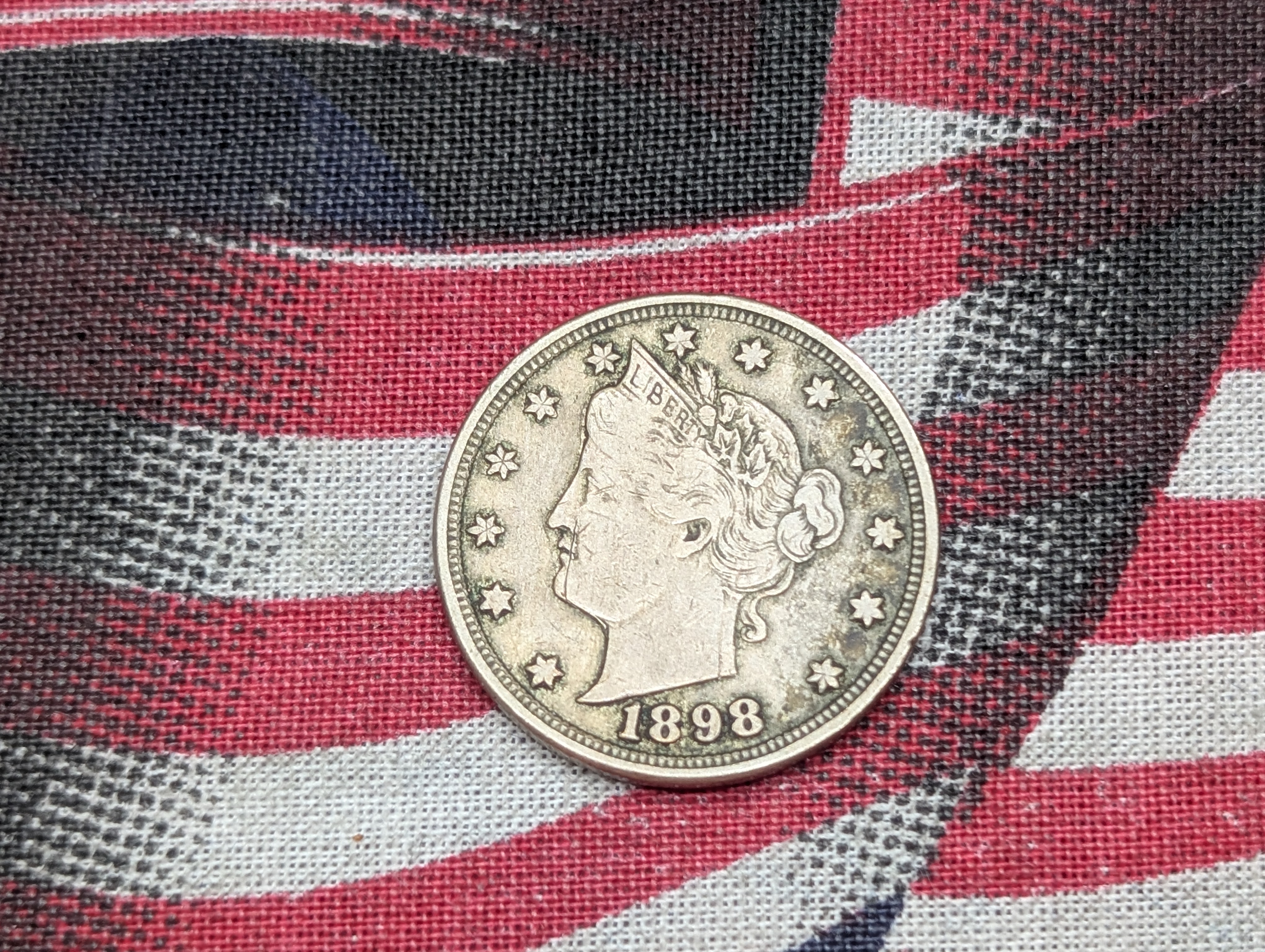 1898 Liberty Head V Nickel