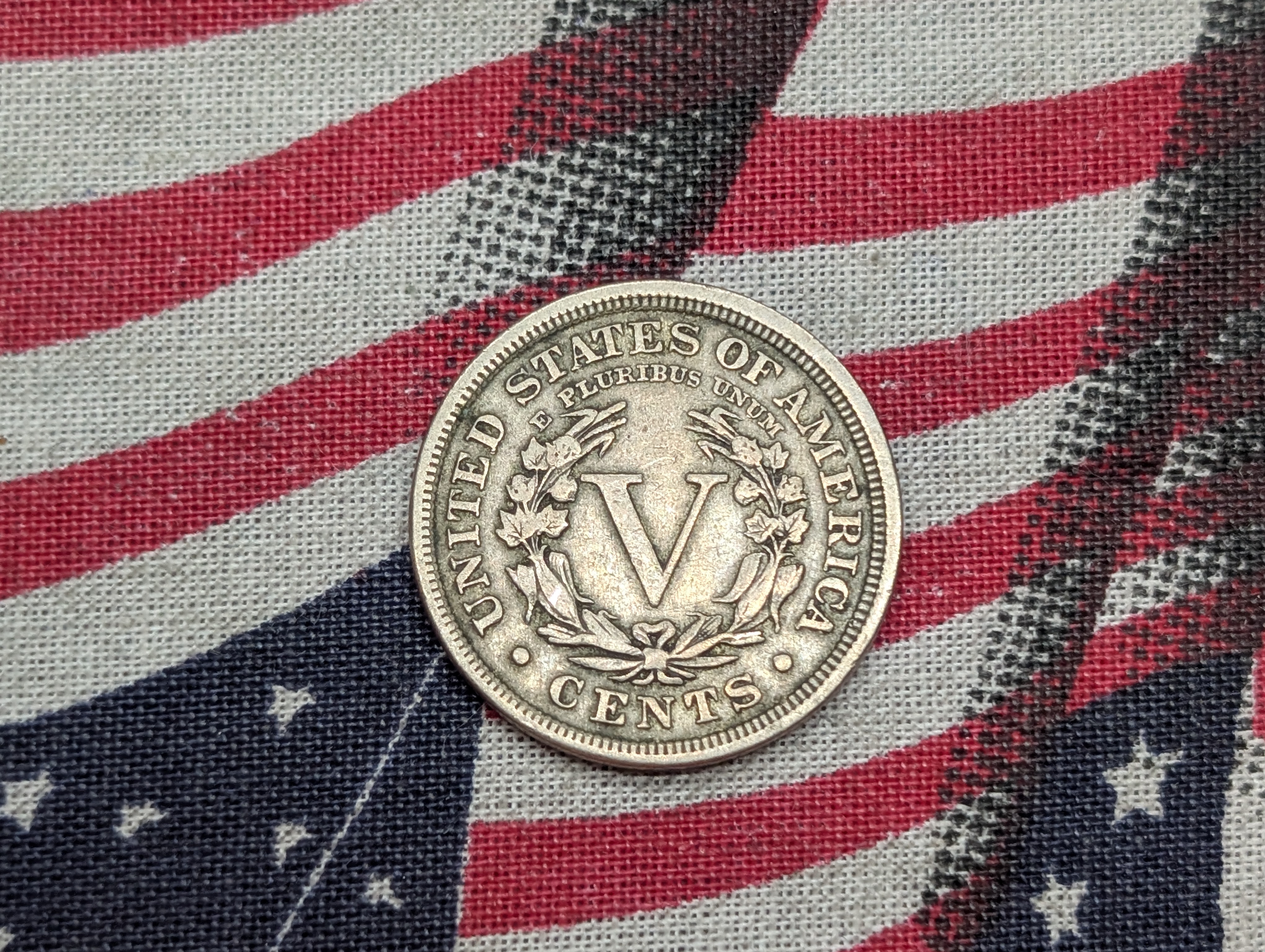 1898 Liberty Head V Nickel