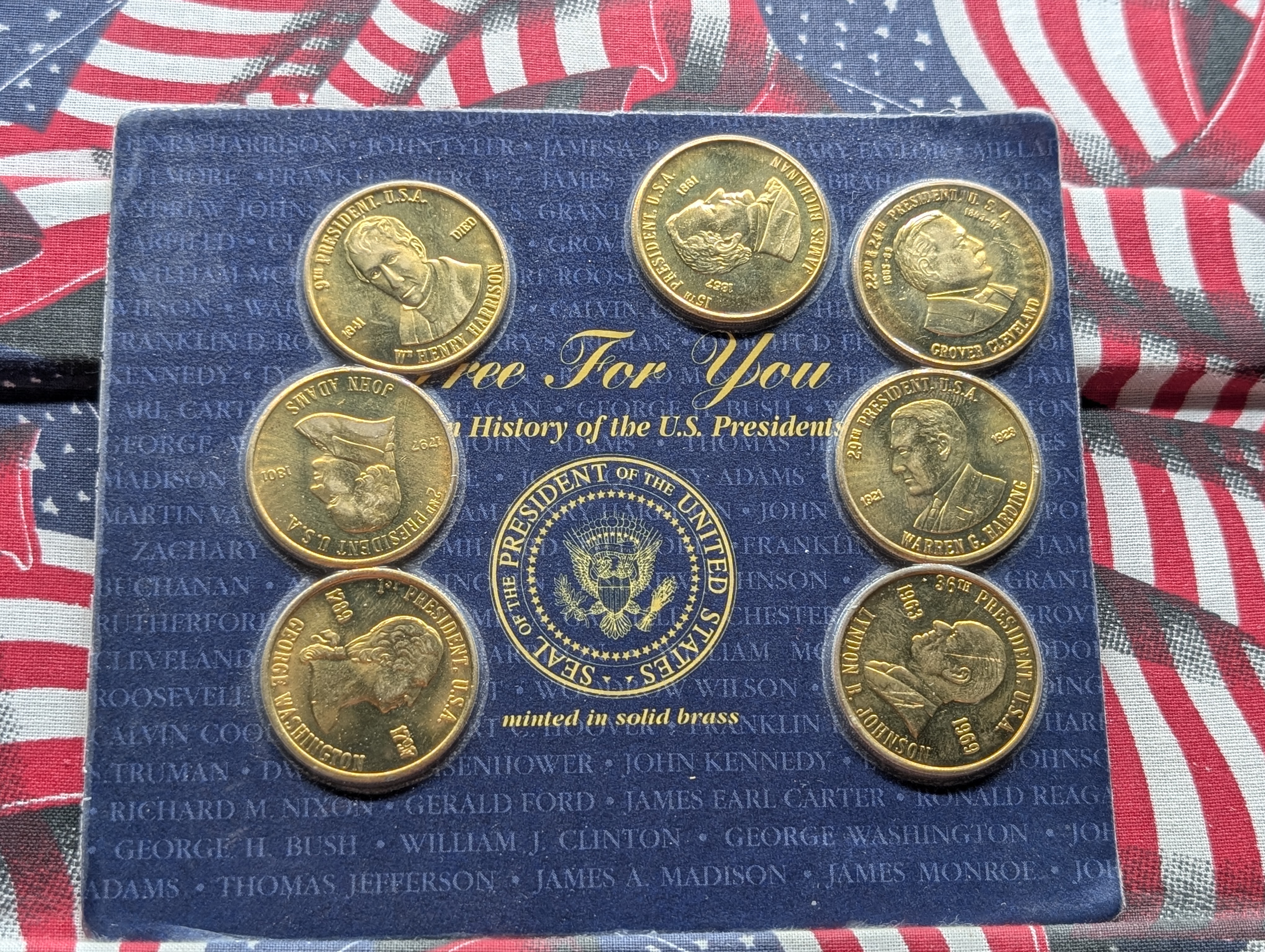 2002 Denver Quarter Set, 1999-S State Quarter Set, Free For You History of the U.S. Presidents 7 Medal Set